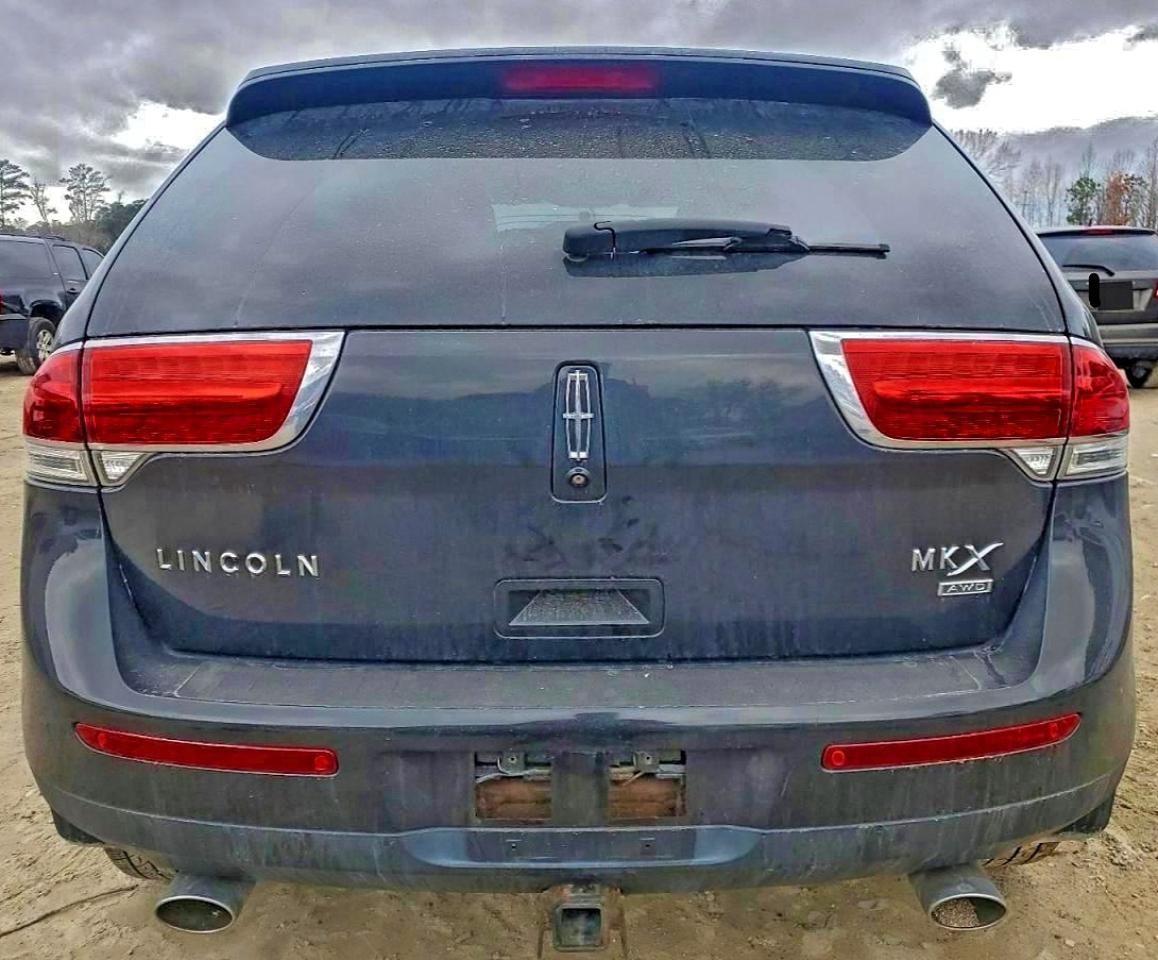 2015 Lincoln Mkx Черный vin: 2LMDJ8JK0FBL34730