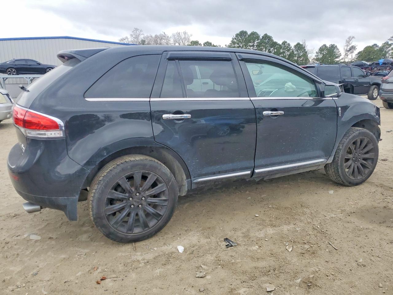 2015 Lincoln Mkx Черный vin: 2LMDJ8JK0FBL34730