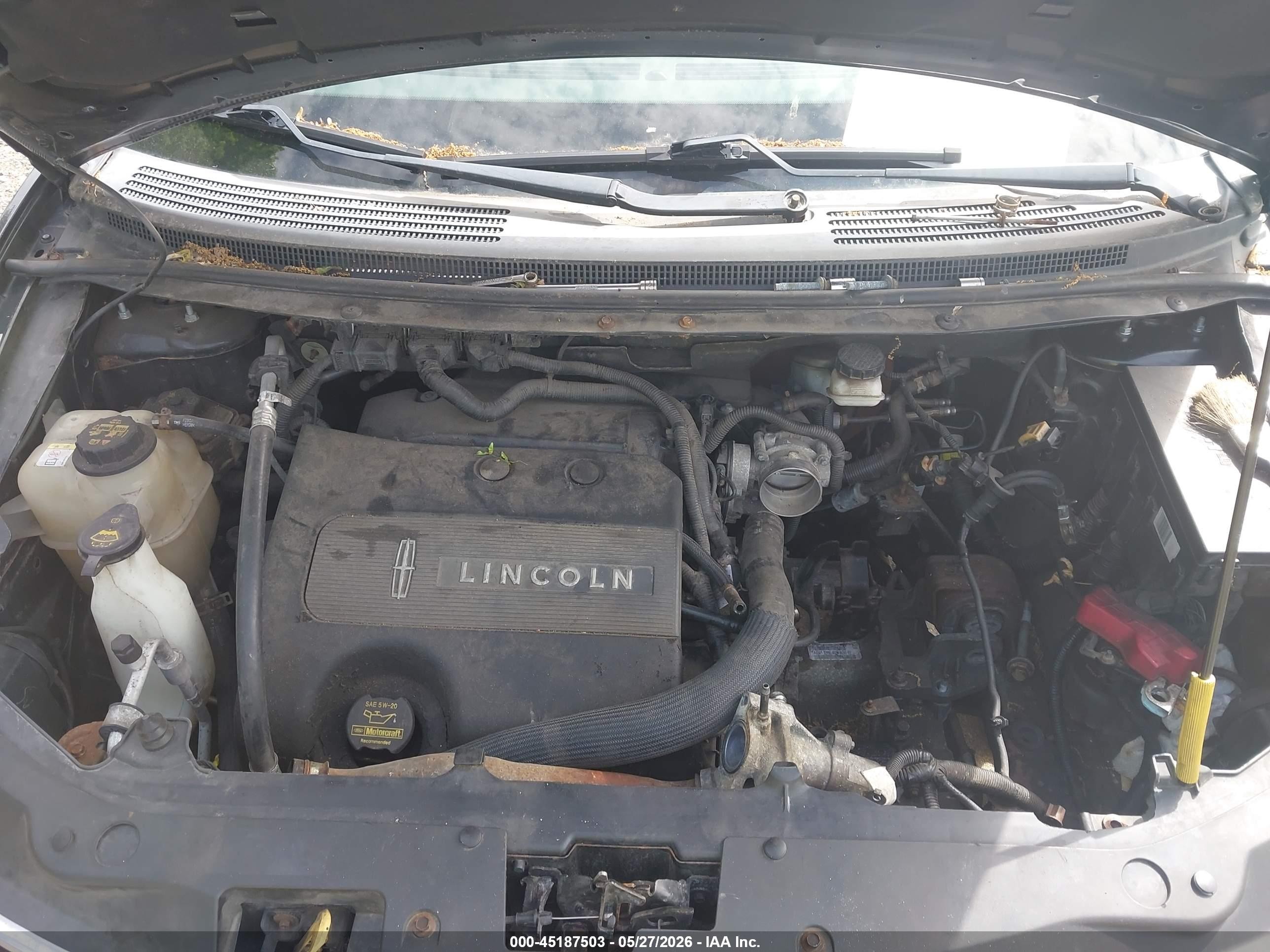 2011 Lincoln Mkx   Black vin: 2LMDJ8JK1BBJ09789