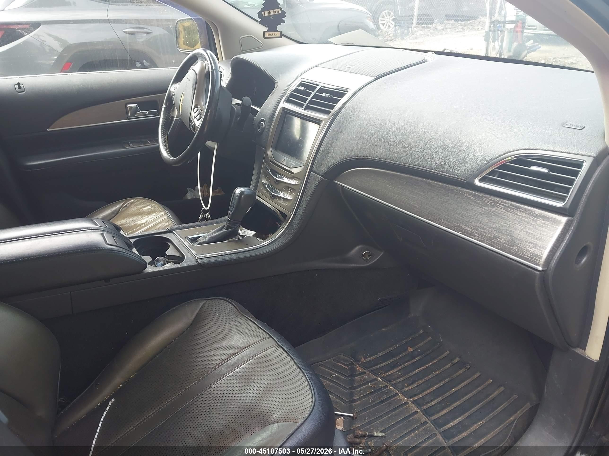 2011 Lincoln Mkx   Black vin: 2LMDJ8JK1BBJ09789