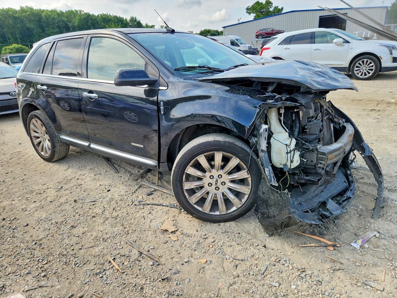 2011 Lincoln Mkx Black vin: 2LMDJ8JK1BBJ31016