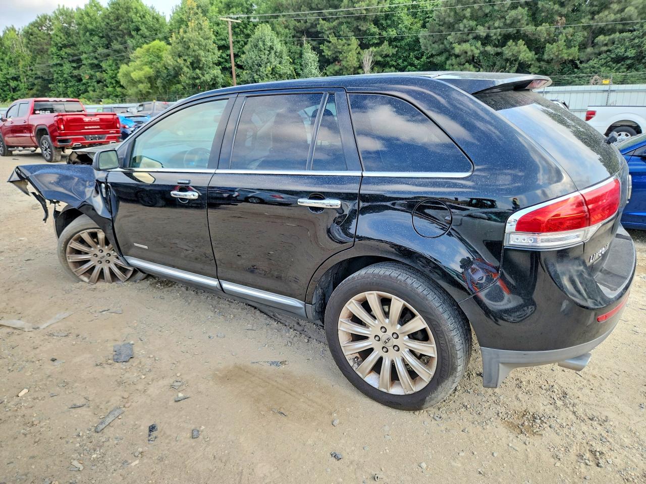 2011 Lincoln Mkx Black vin: 2LMDJ8JK1BBJ31016