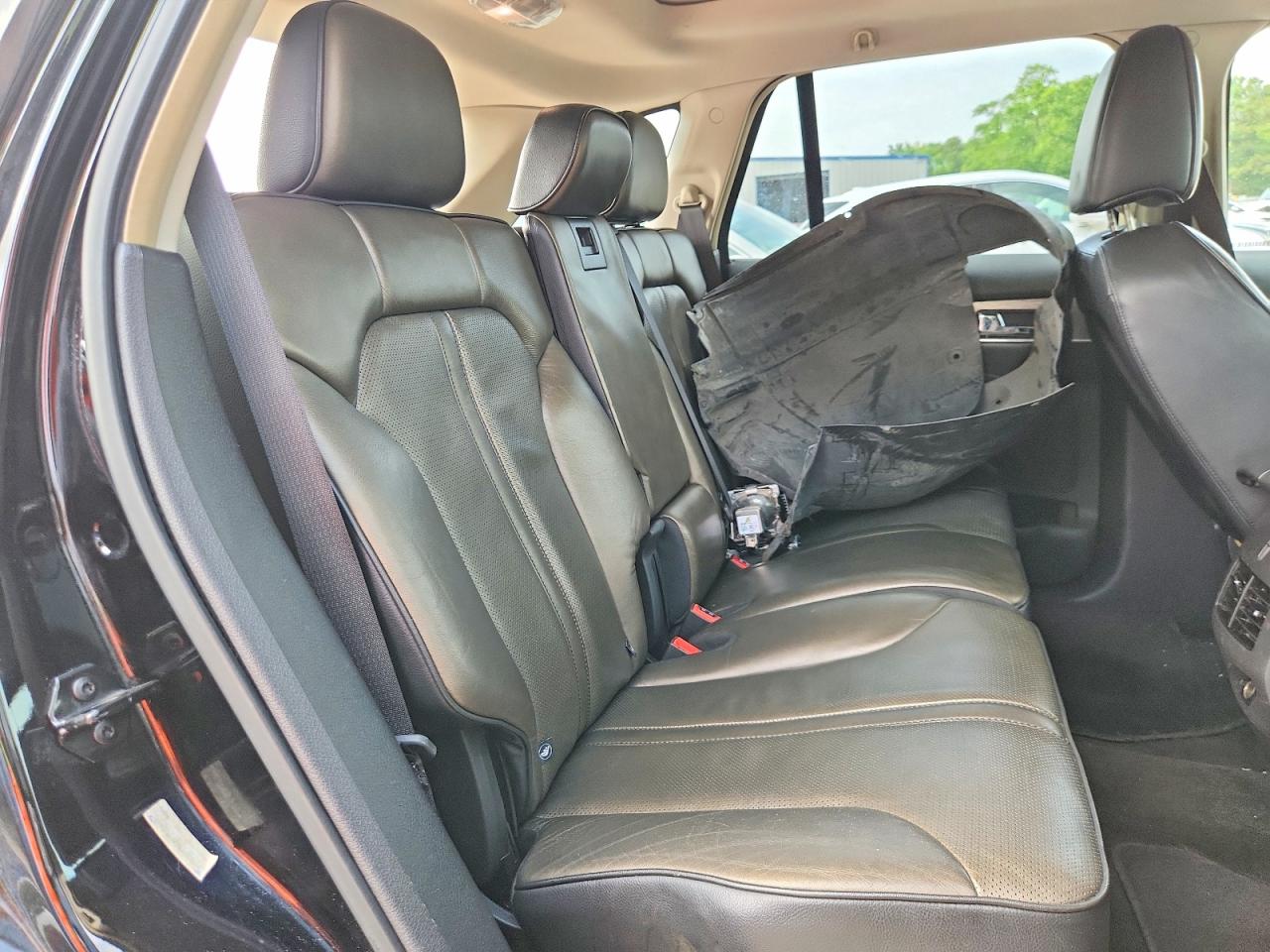 2011 Lincoln Mkx Black vin: 2LMDJ8JK1BBJ31016