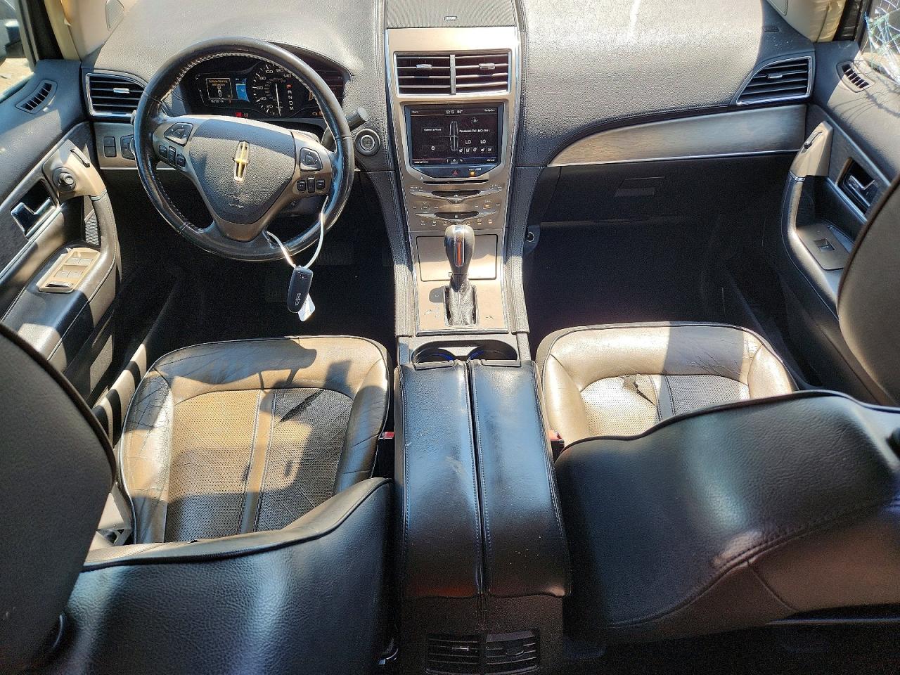 2012 Lincoln Mkx Black vin: 2LMDJ8JK1CBL13106