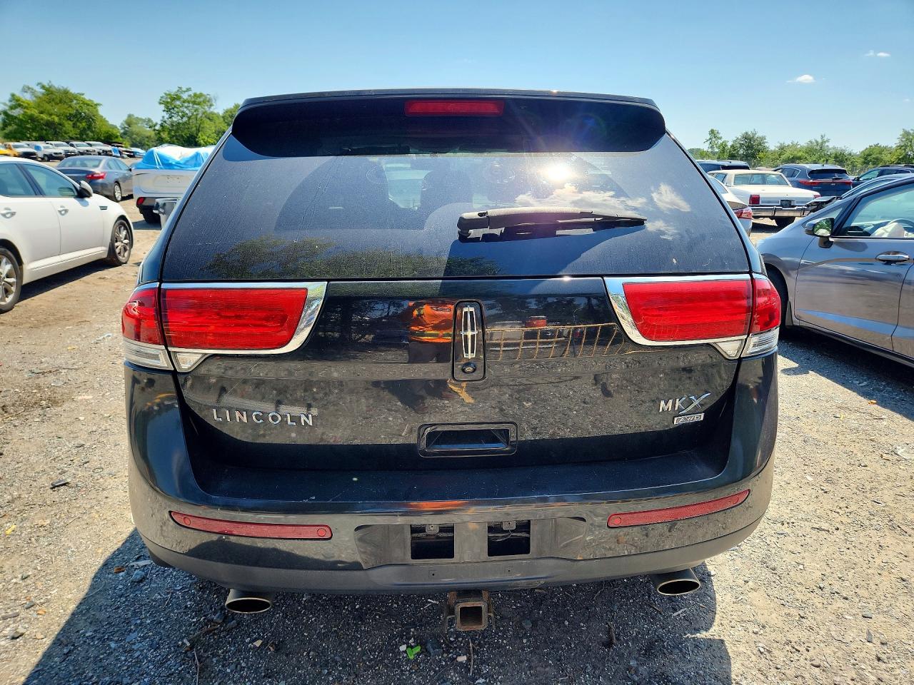 2012 Lincoln Mkx Black vin: 2LMDJ8JK1CBL13106