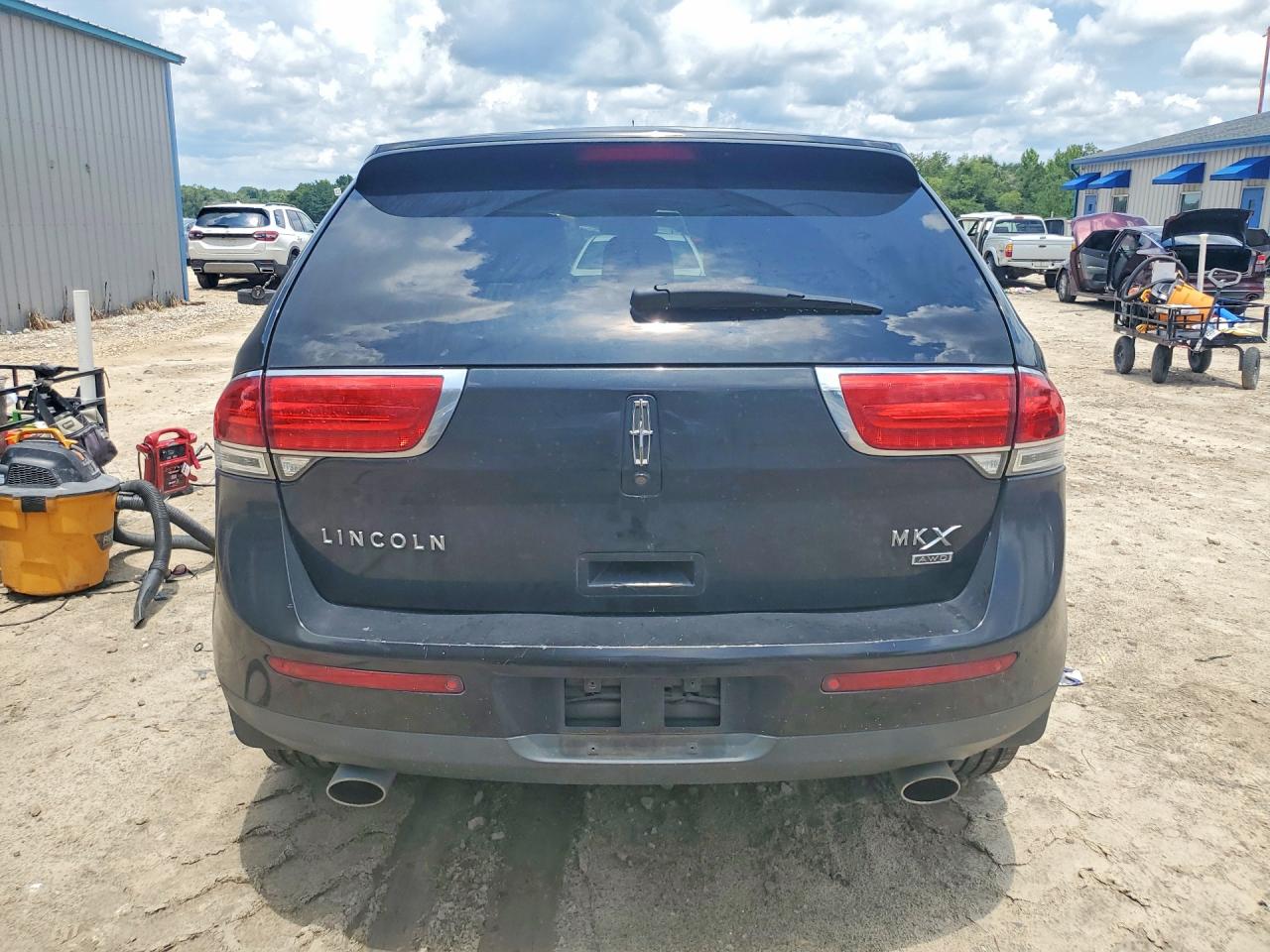 2012 Lincoln Mkx Black vin: 2LMDJ8JK1CBL18810