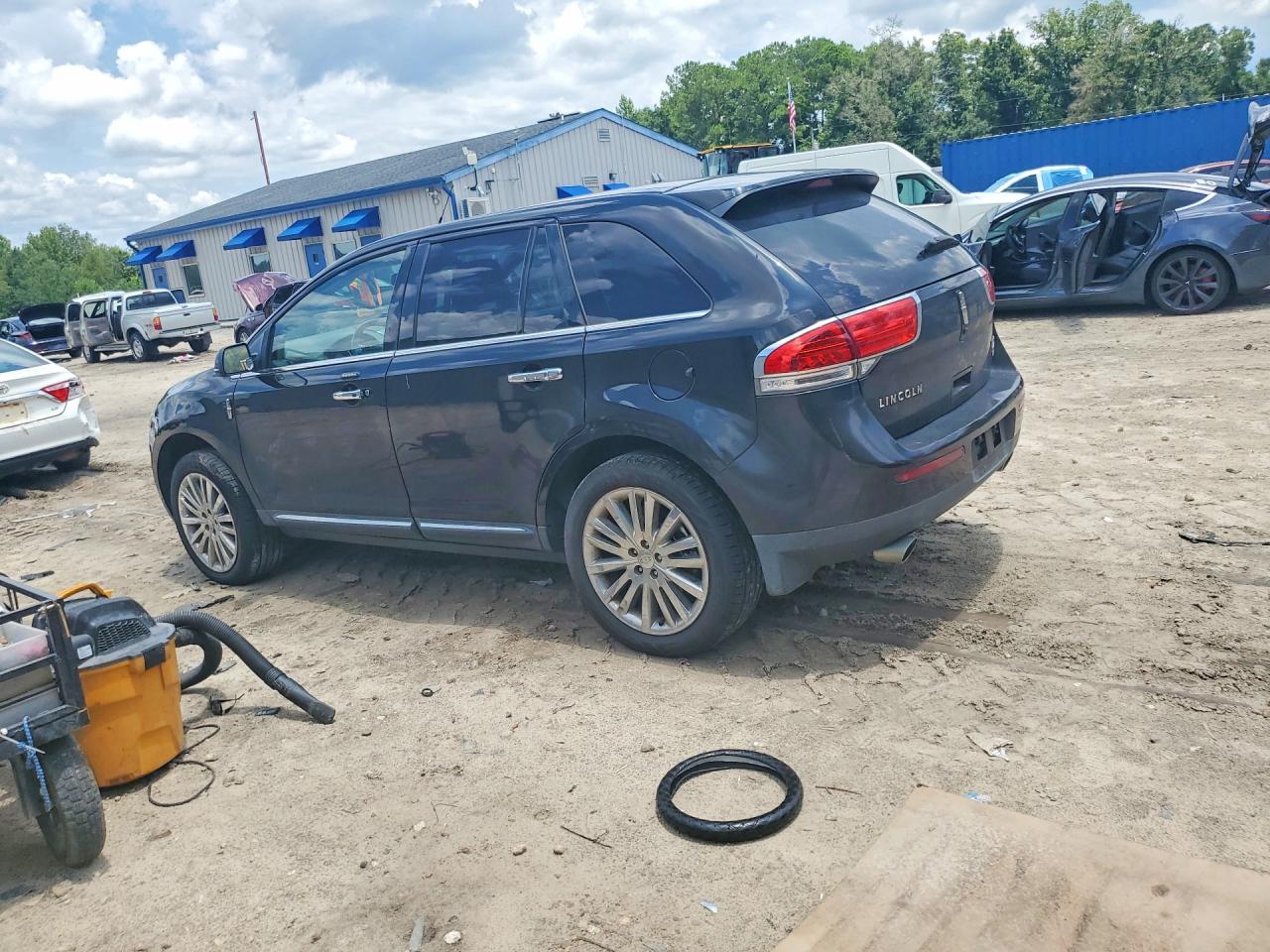 2012 Lincoln Mkx Black vin: 2LMDJ8JK1CBL18810