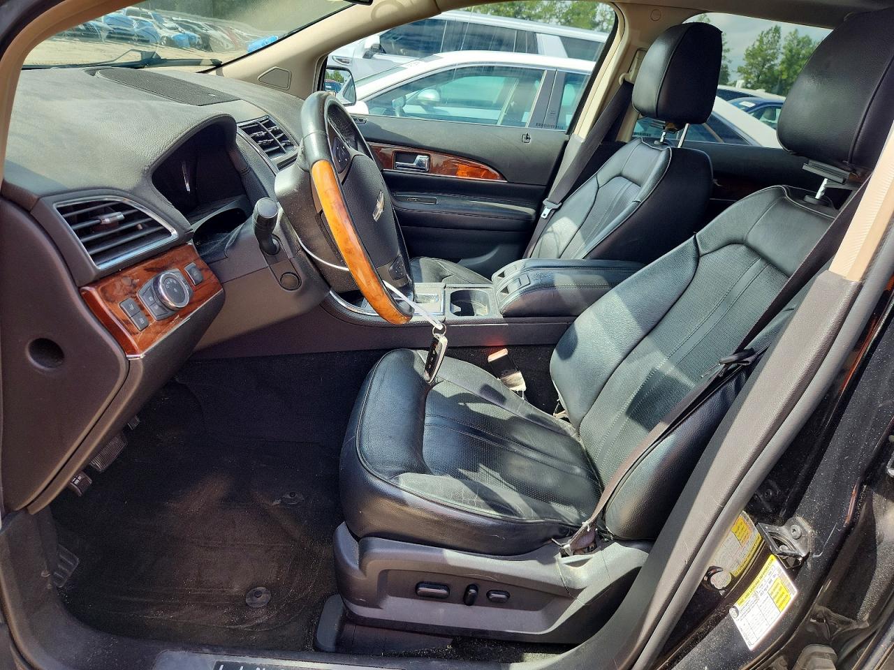 2012 Lincoln Mkx Black vin: 2LMDJ8JK1CBL18810