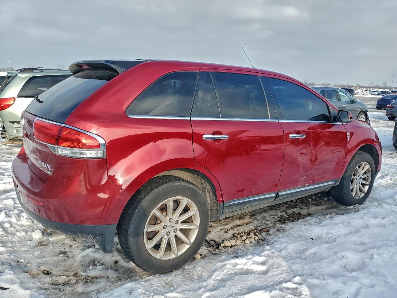 2013 Lincoln Mkx Red vin: 2LMDJ8JK1DBL05010