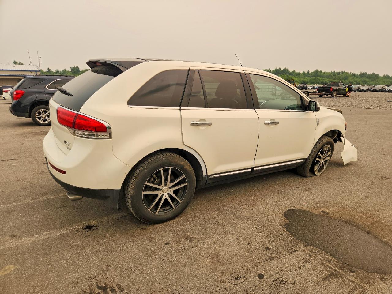 2013 Lincoln Mkx Кремовый vin: 2LMDJ8JK1DBL14094