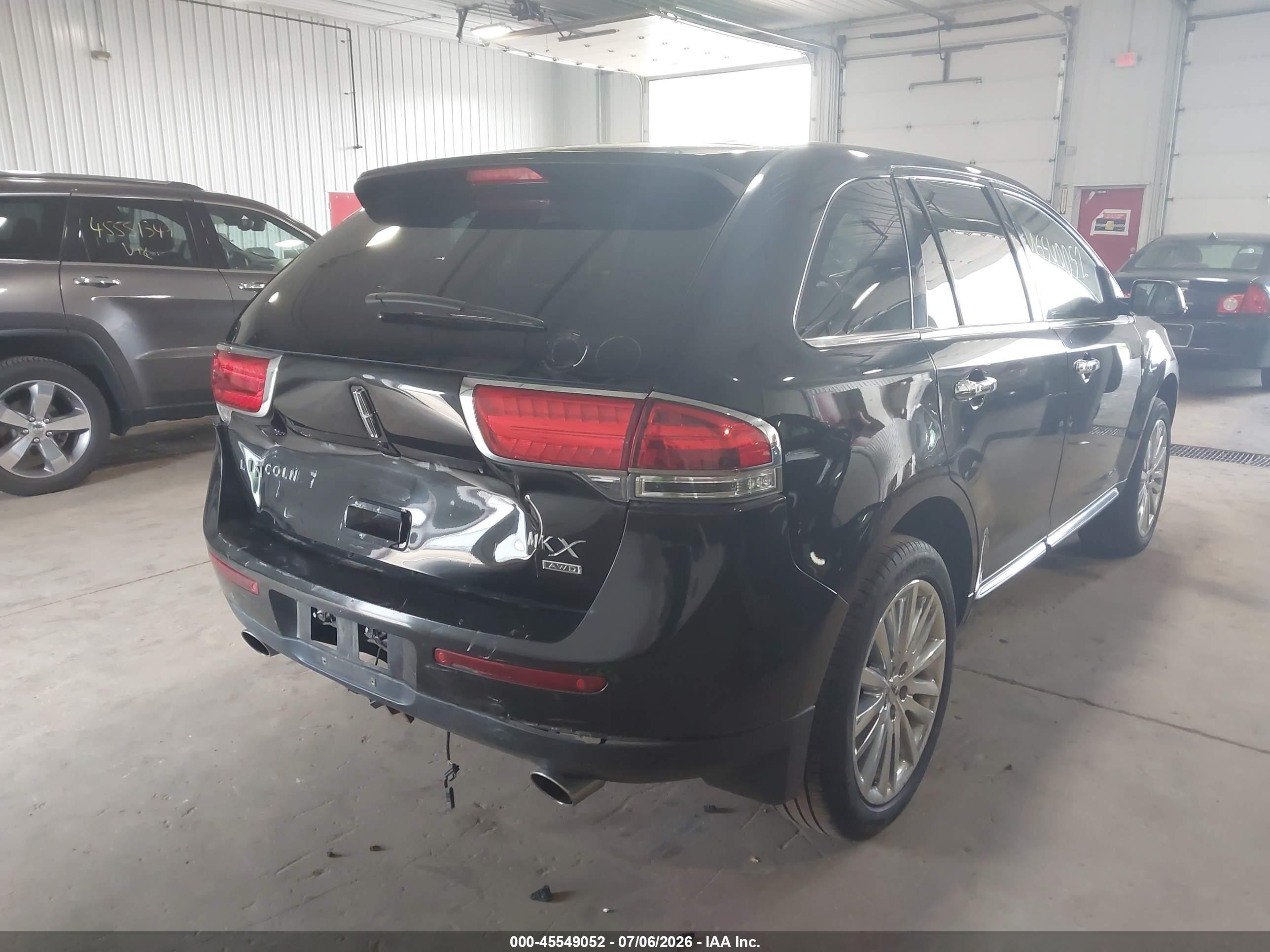 2013 Lincoln Mkx   Black vin: 2LMDJ8JK1DBL17013