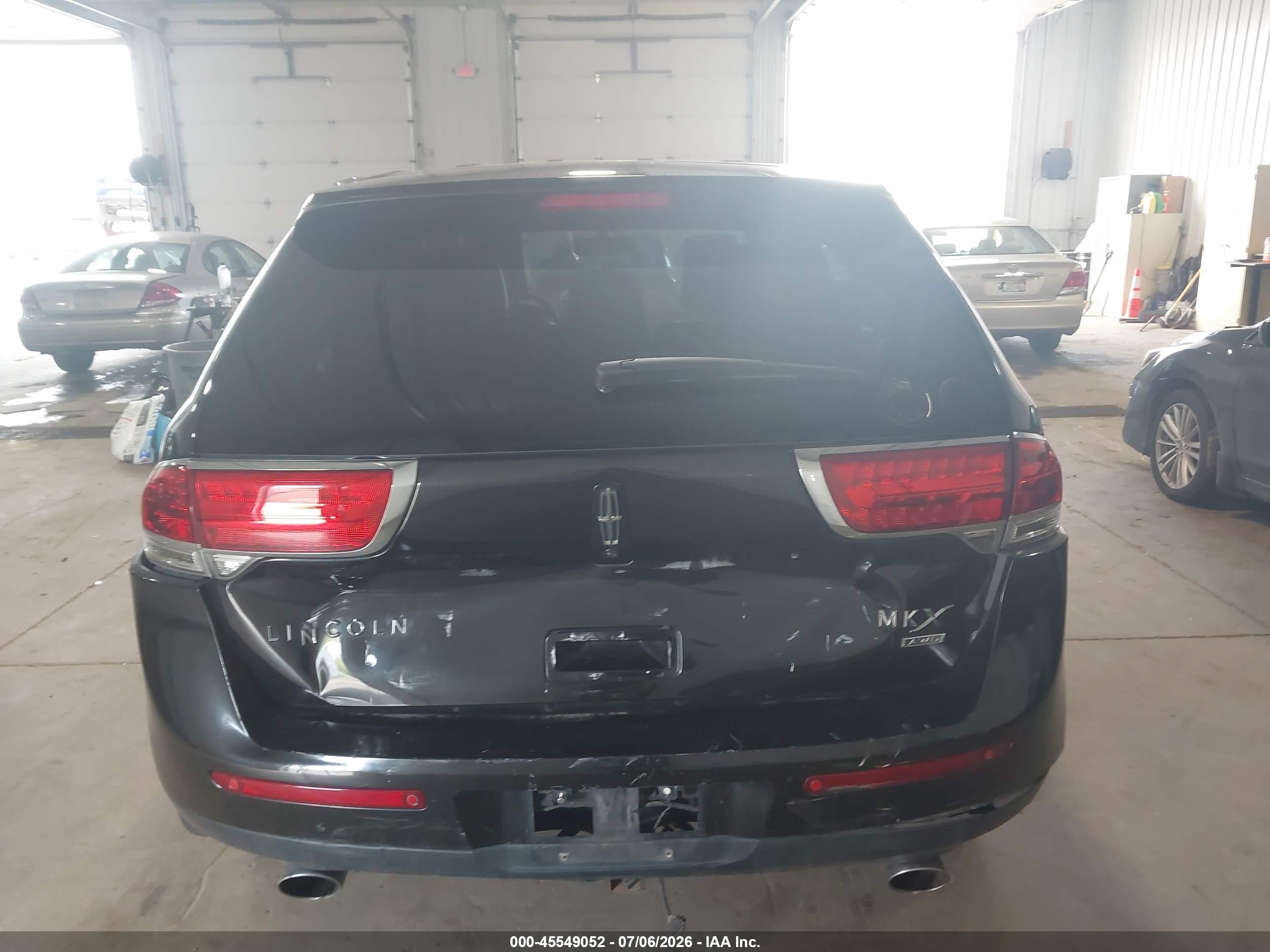 2013 Lincoln Mkx   Black vin: 2LMDJ8JK1DBL17013