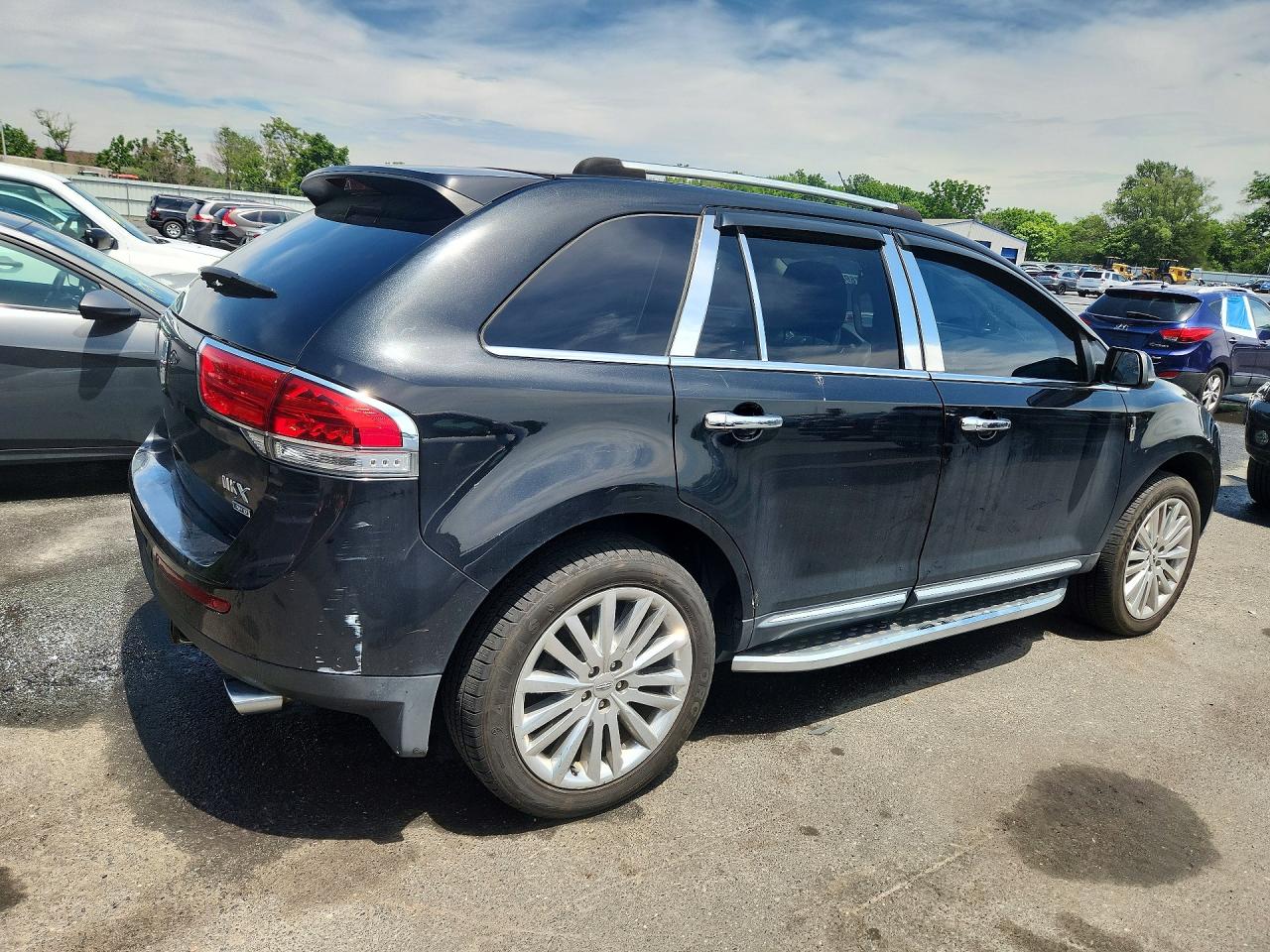 2013 Lincoln Mkx Black vin: 2LMDJ8JK1DBL23782