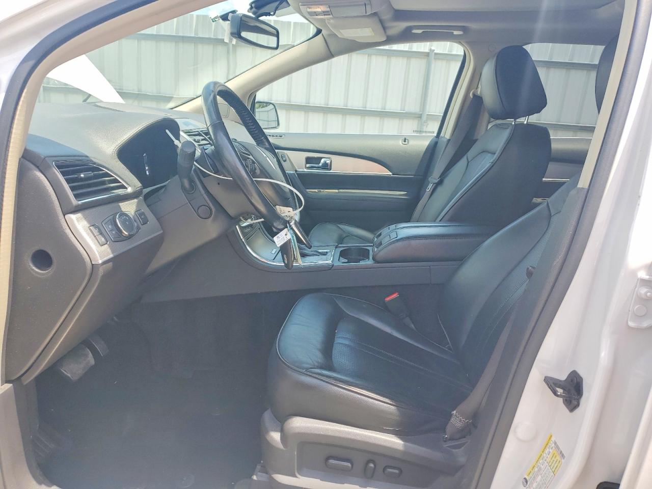 2013 Lincoln Mkx White vin: 2LMDJ8JK1DBL25015