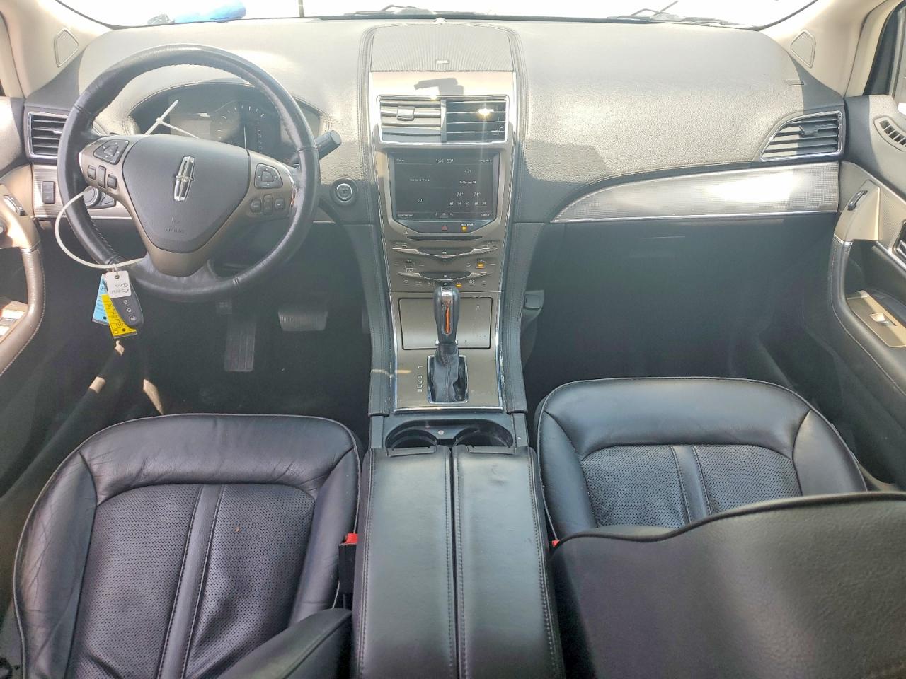 2013 Lincoln Mkx White vin: 2LMDJ8JK1DBL25015
