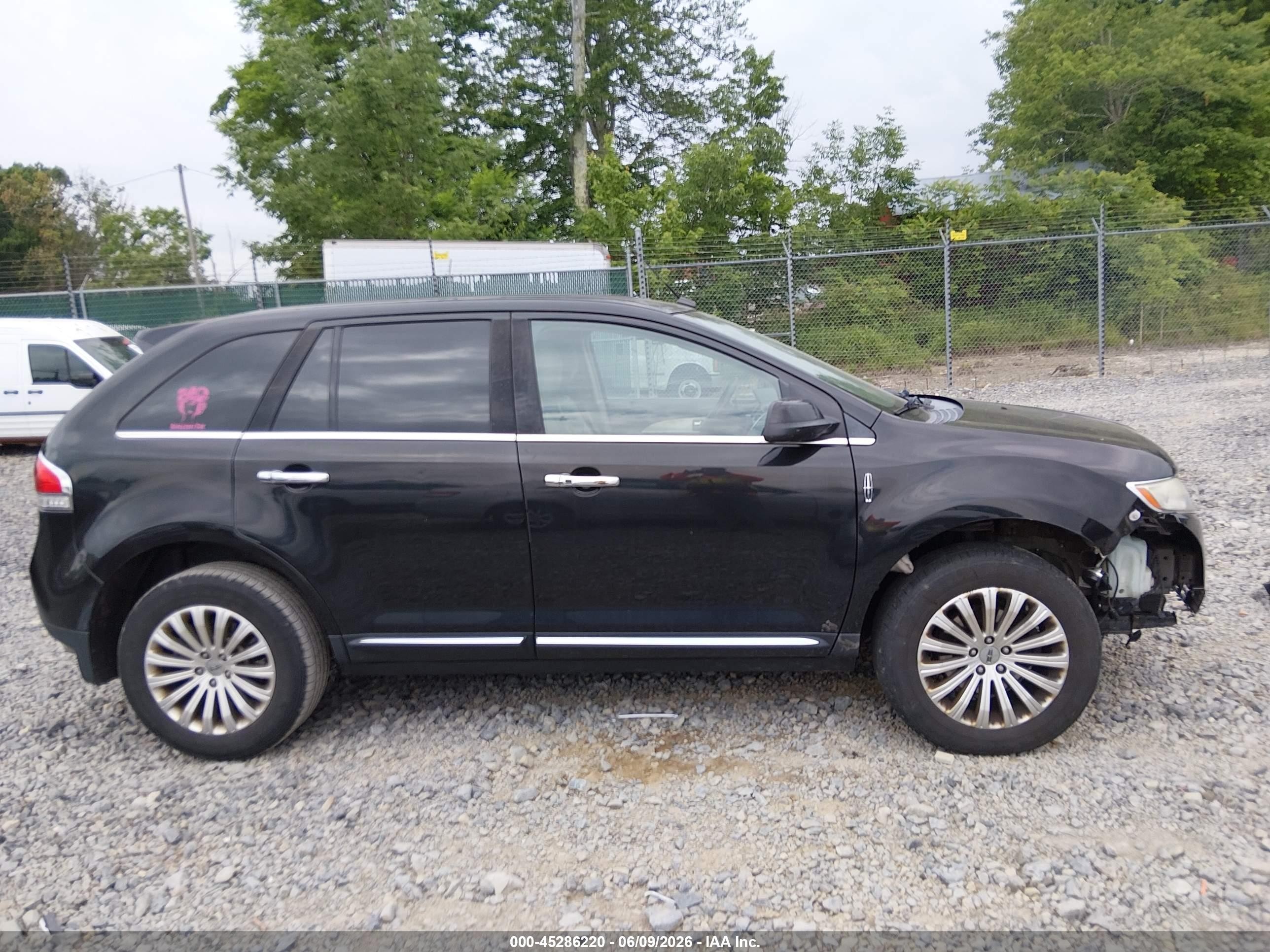 2013 Lincoln Mkx   Black vin: 2LMDJ8JK1DBL33261