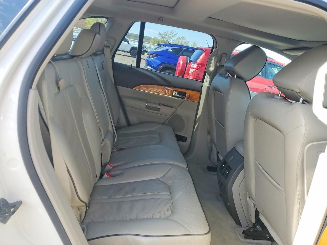 2013 Lincoln Mkx White vin: 2LMDJ8JK1DBL40873