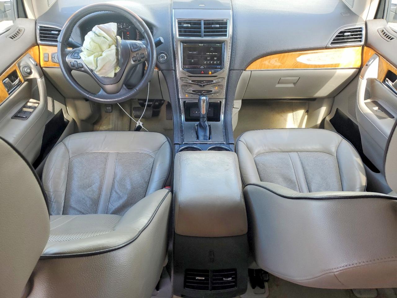 2013 Lincoln Mkx White vin: 2LMDJ8JK1DBL40873