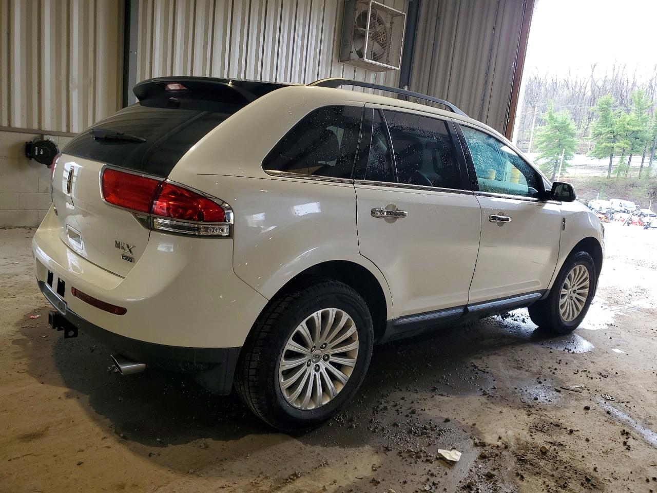 2013 Lincoln Mkx Белый vin: 2LMDJ8JK1DBL46169