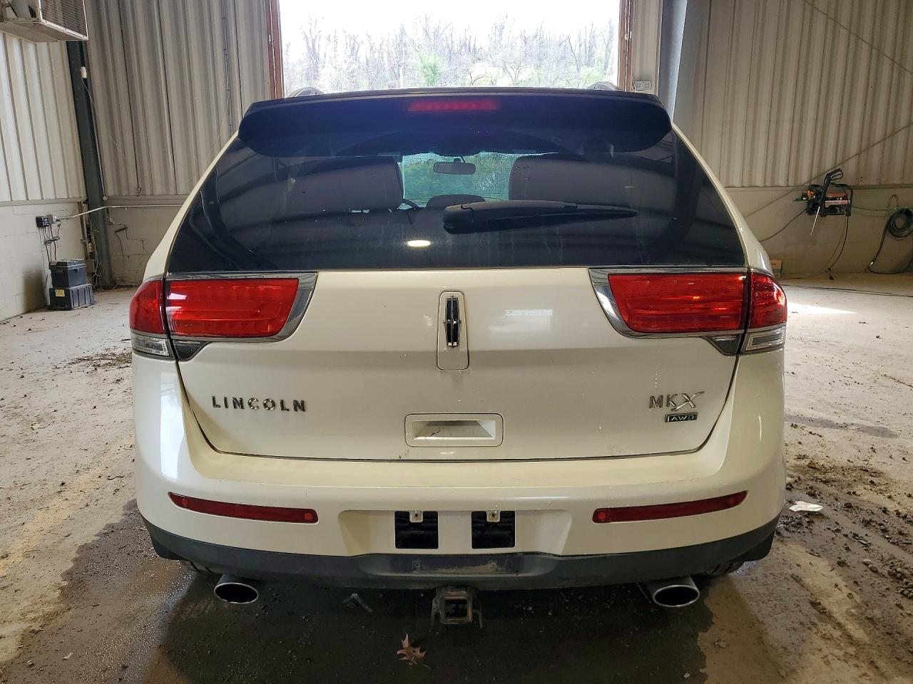 2013 Lincoln Mkx Белый vin: 2LMDJ8JK1DBL46169