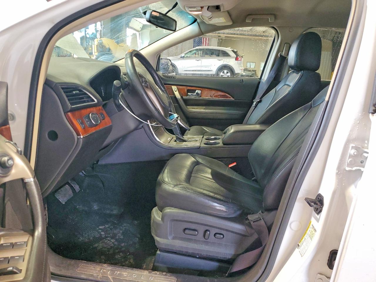 2013 Lincoln Mkx Белый vin: 2LMDJ8JK1DBL46169