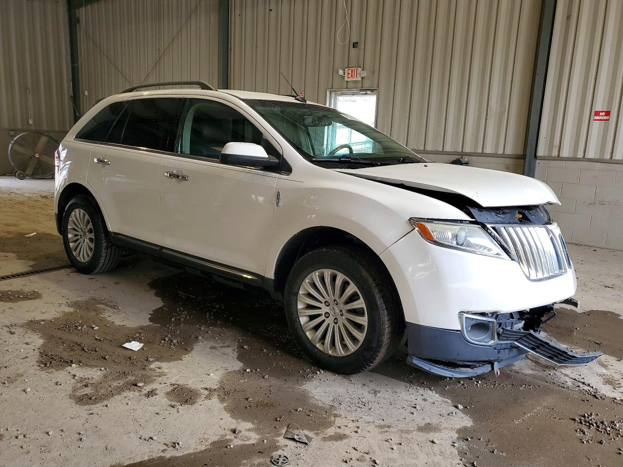 2013 Lincoln Mkx Белый vin: 2LMDJ8JK1DBL46169