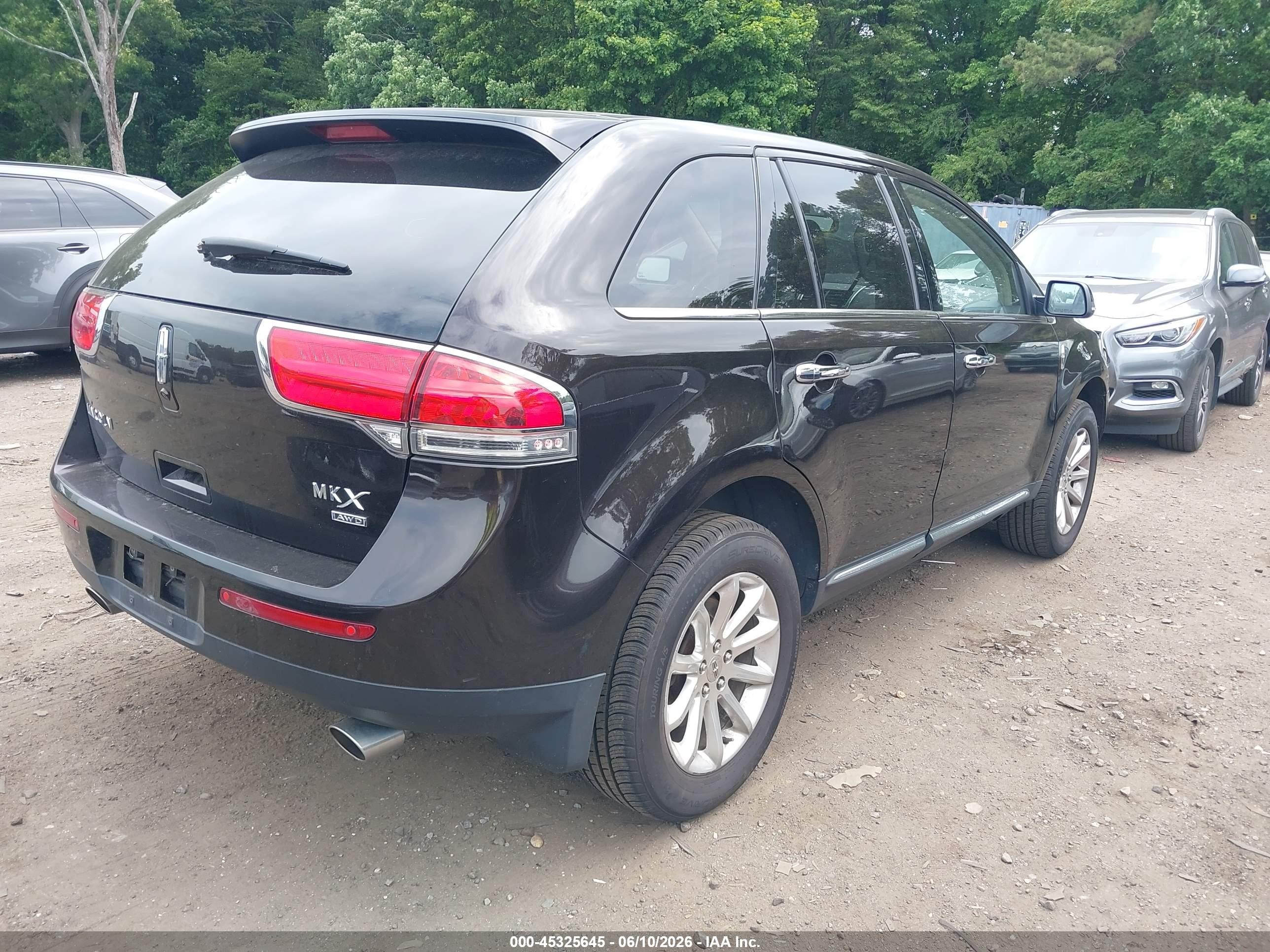 2013 Lincoln Mkx   Black vin: 2LMDJ8JK1DBL46673