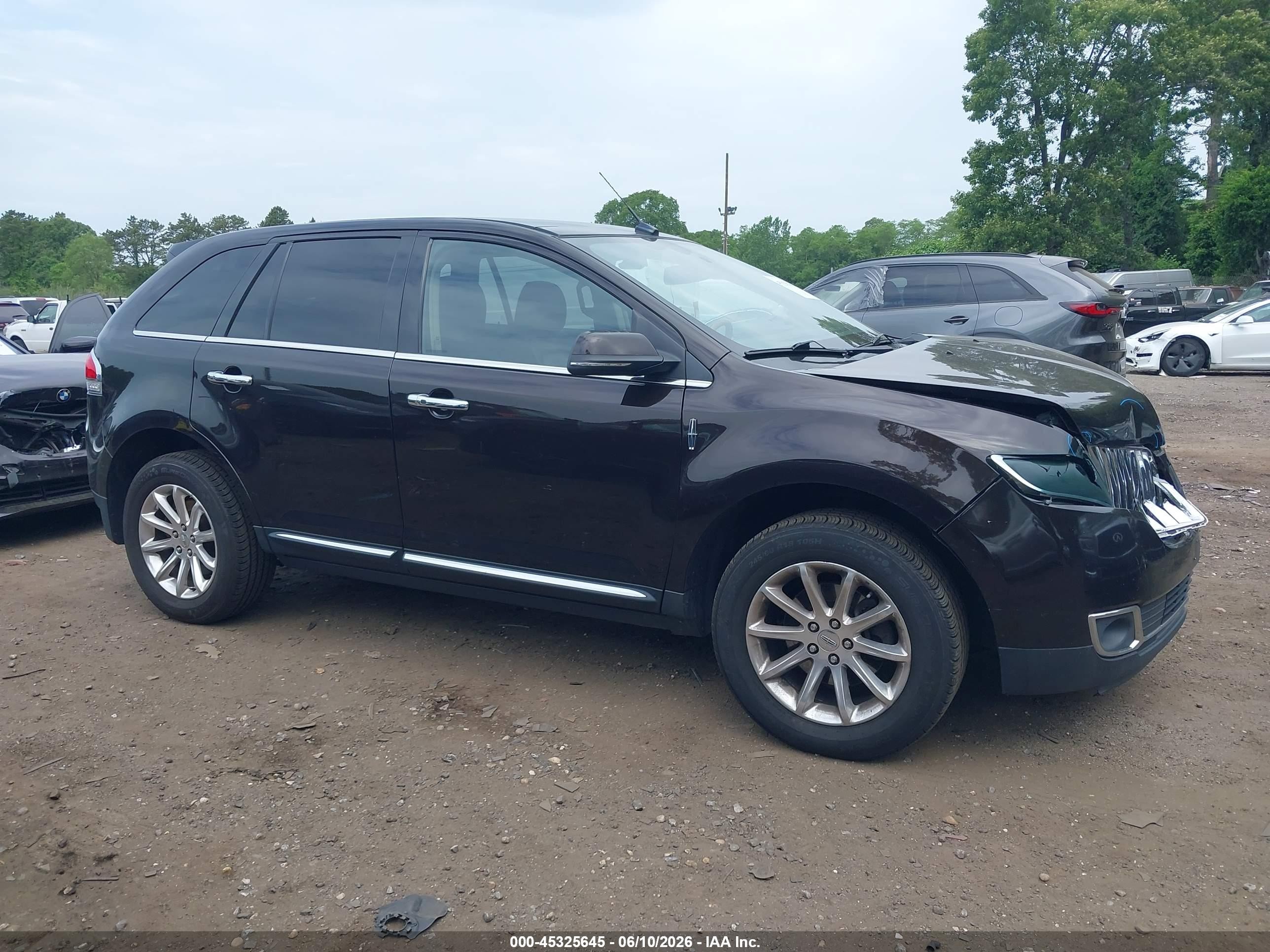 2013 Lincoln Mkx   Black vin: 2LMDJ8JK1DBL46673