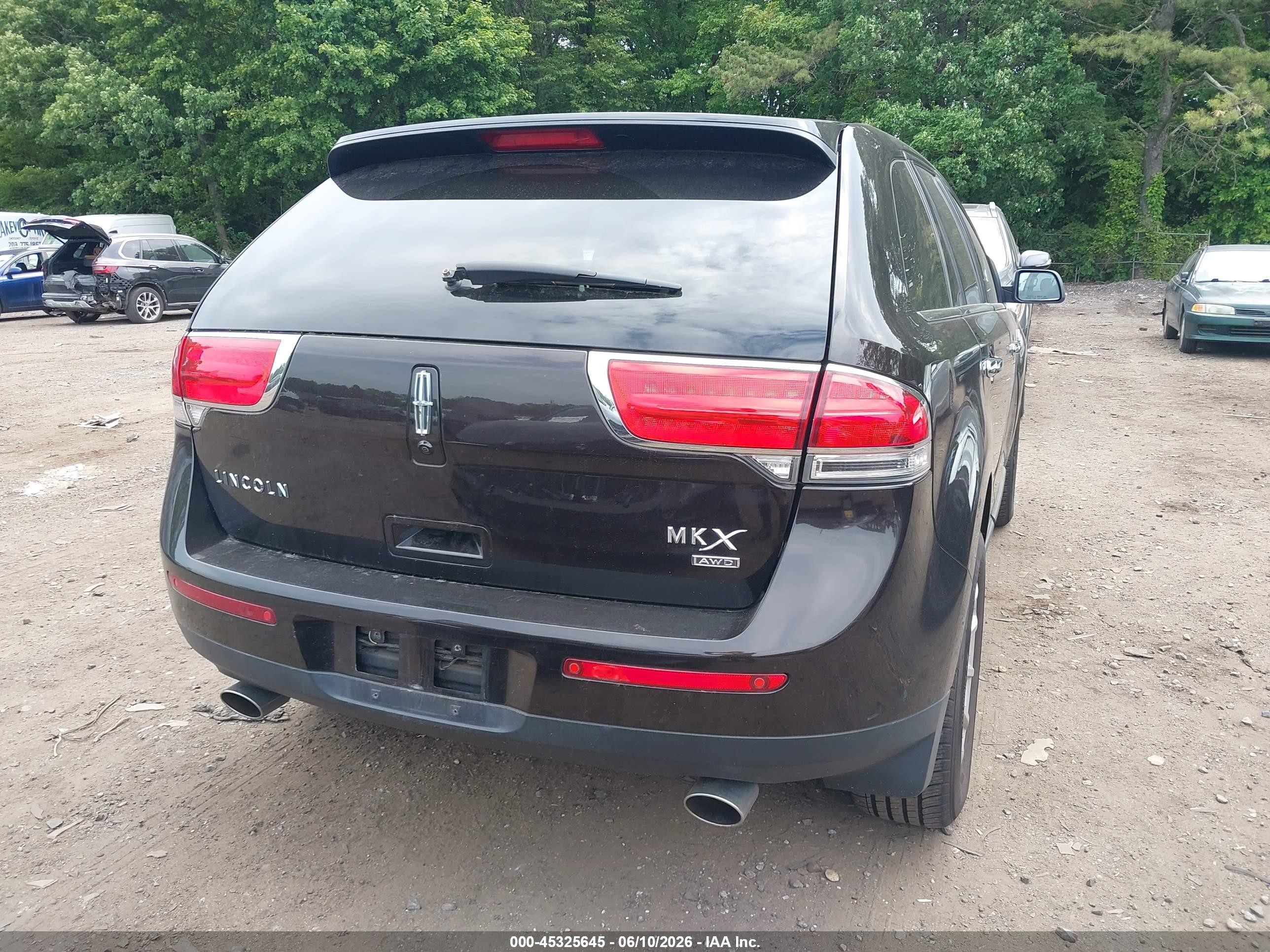 2013 Lincoln Mkx   Black vin: 2LMDJ8JK1DBL46673