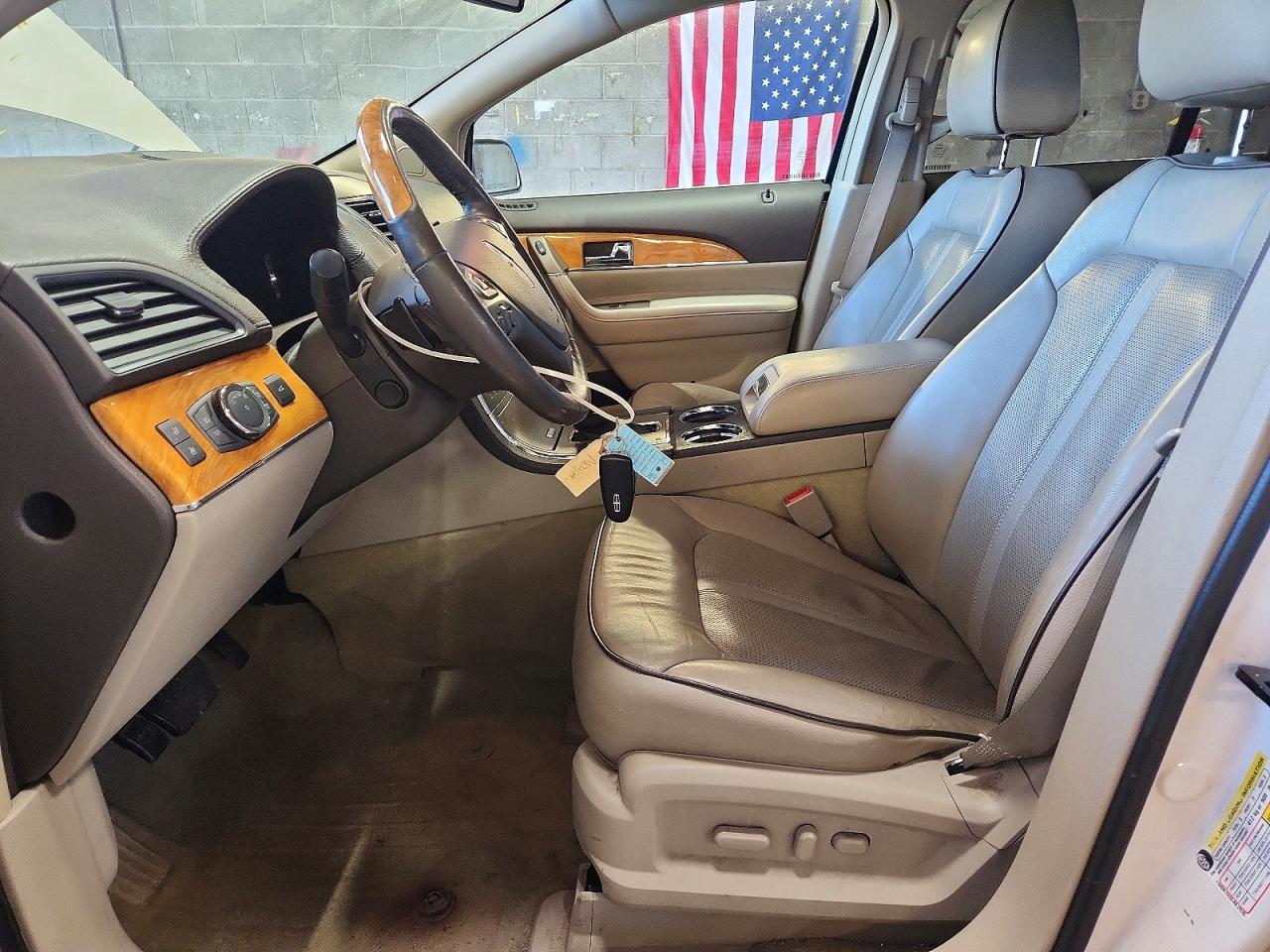 2014 Lincoln Mkx White vin: 2LMDJ8JK1EBL07051