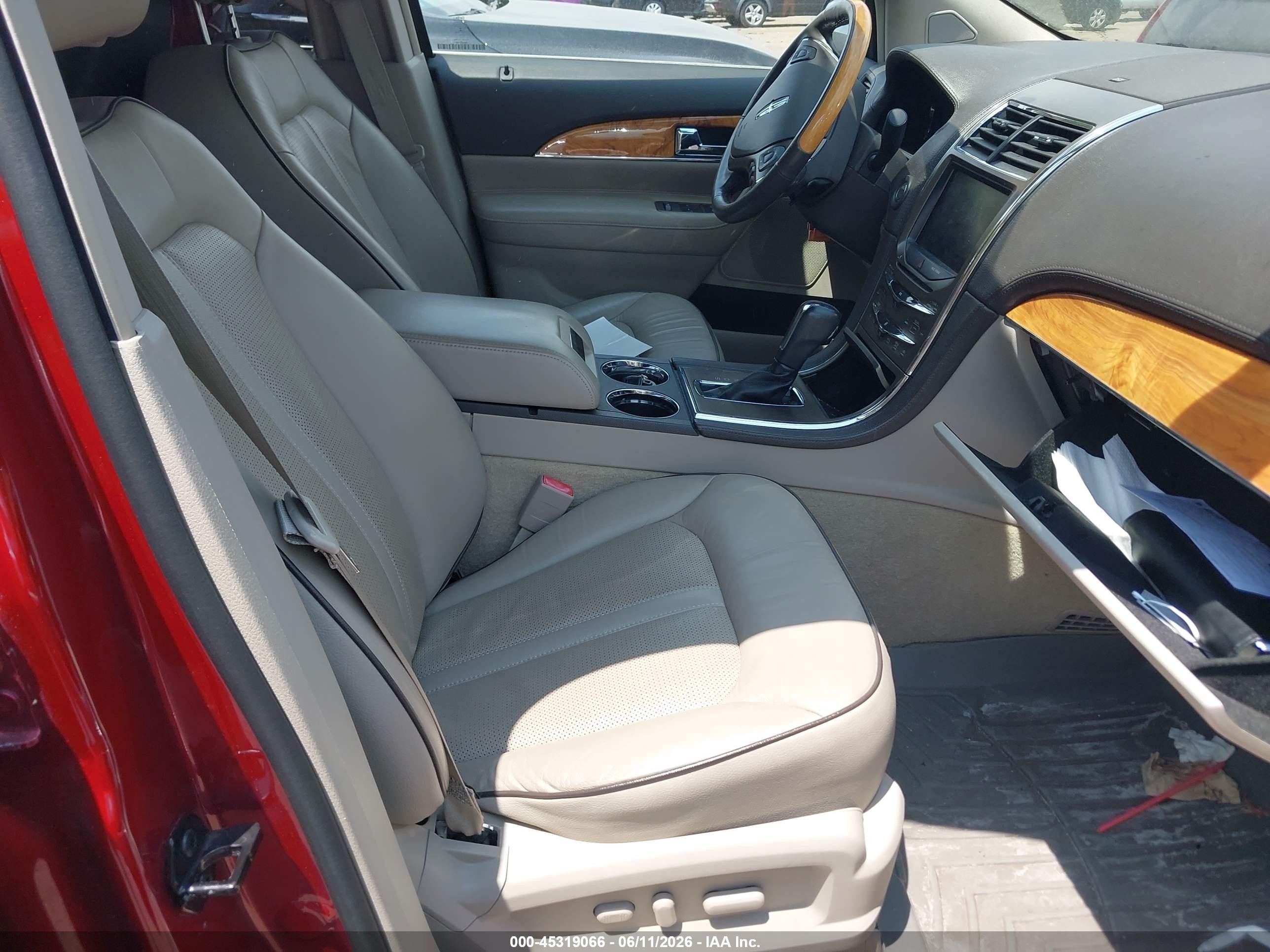 2014 Lincoln Mkx   Red vin: 2LMDJ8JK1EBL10676