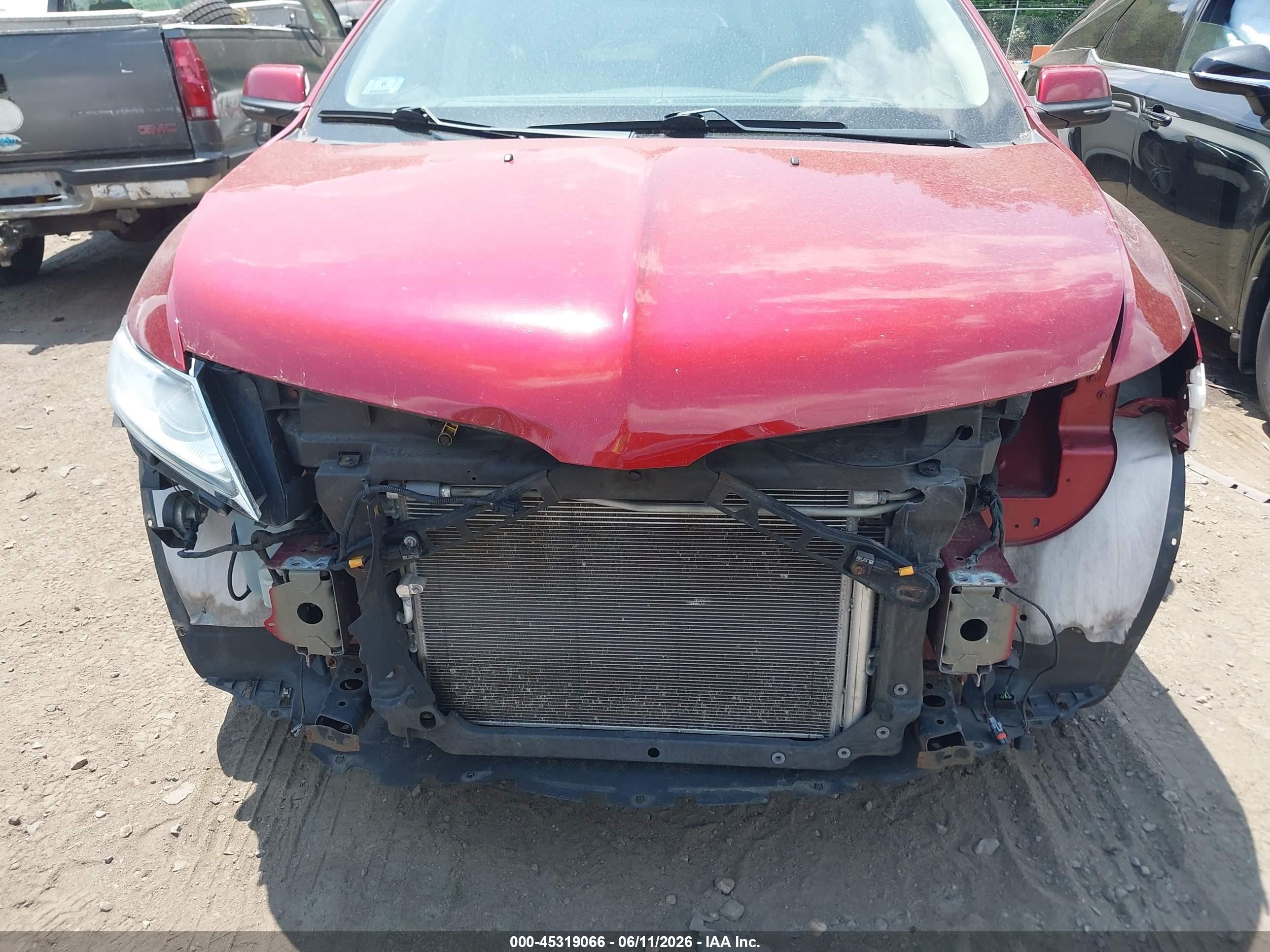2014 Lincoln Mkx   Red vin: 2LMDJ8JK1EBL10676