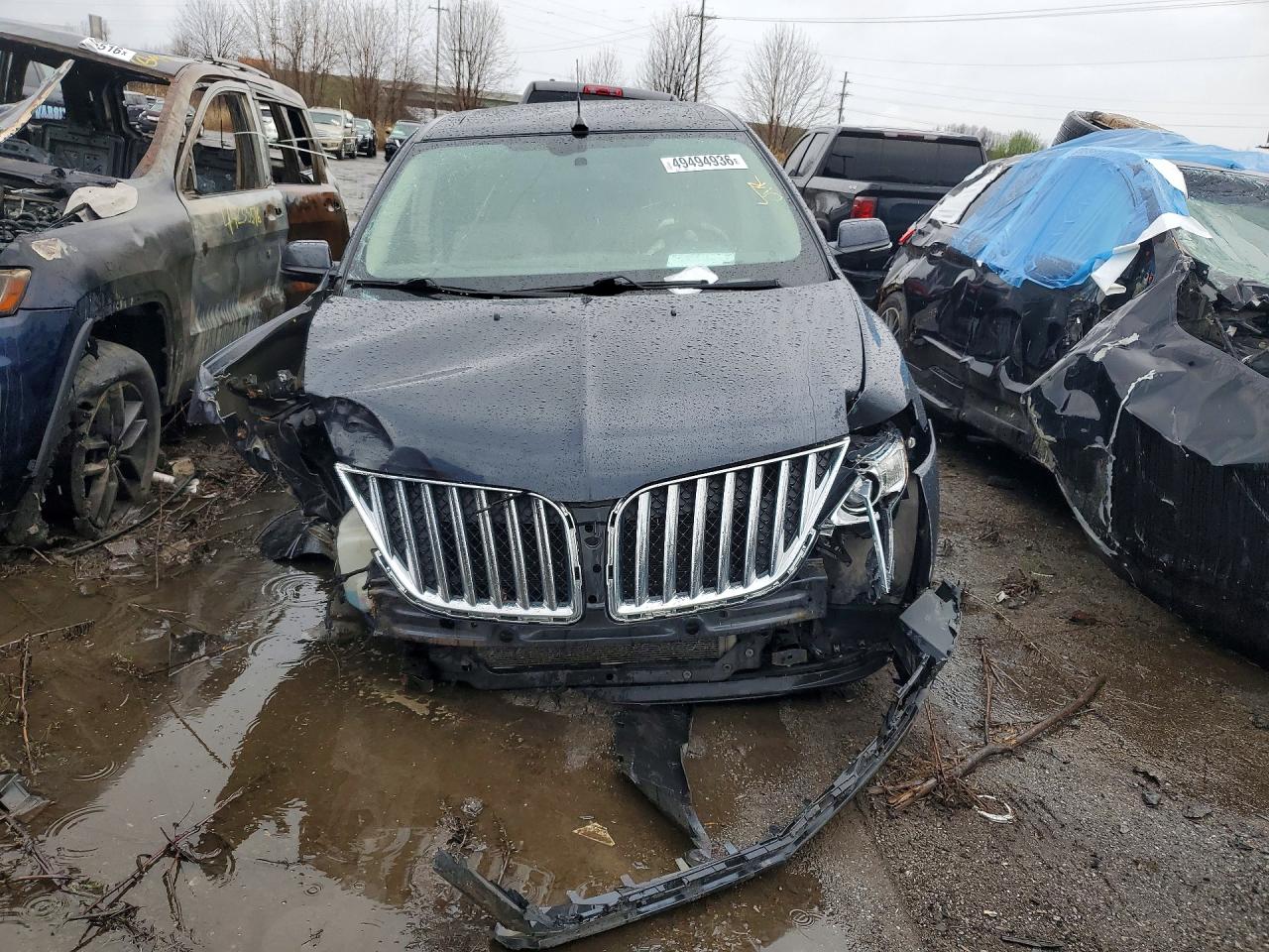 2014 Lincoln Mkx Blue vin: 2LMDJ8JK1EBL20222