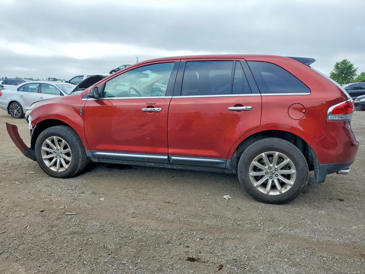 2015 Lincoln Mkx Red vin: 2LMDJ8JK1FBL24188