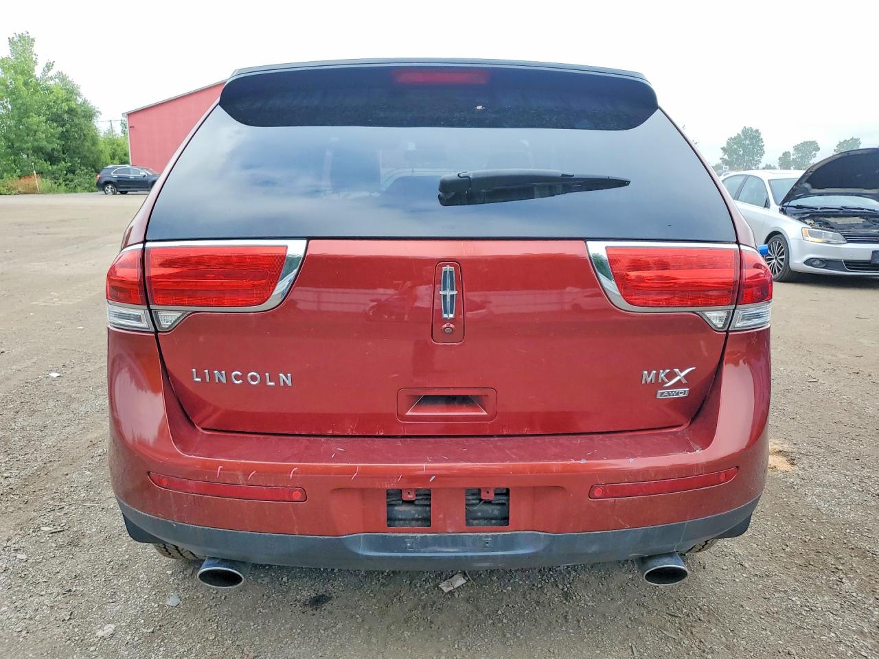 2015 Lincoln Mkx Red vin: 2LMDJ8JK1FBL24188