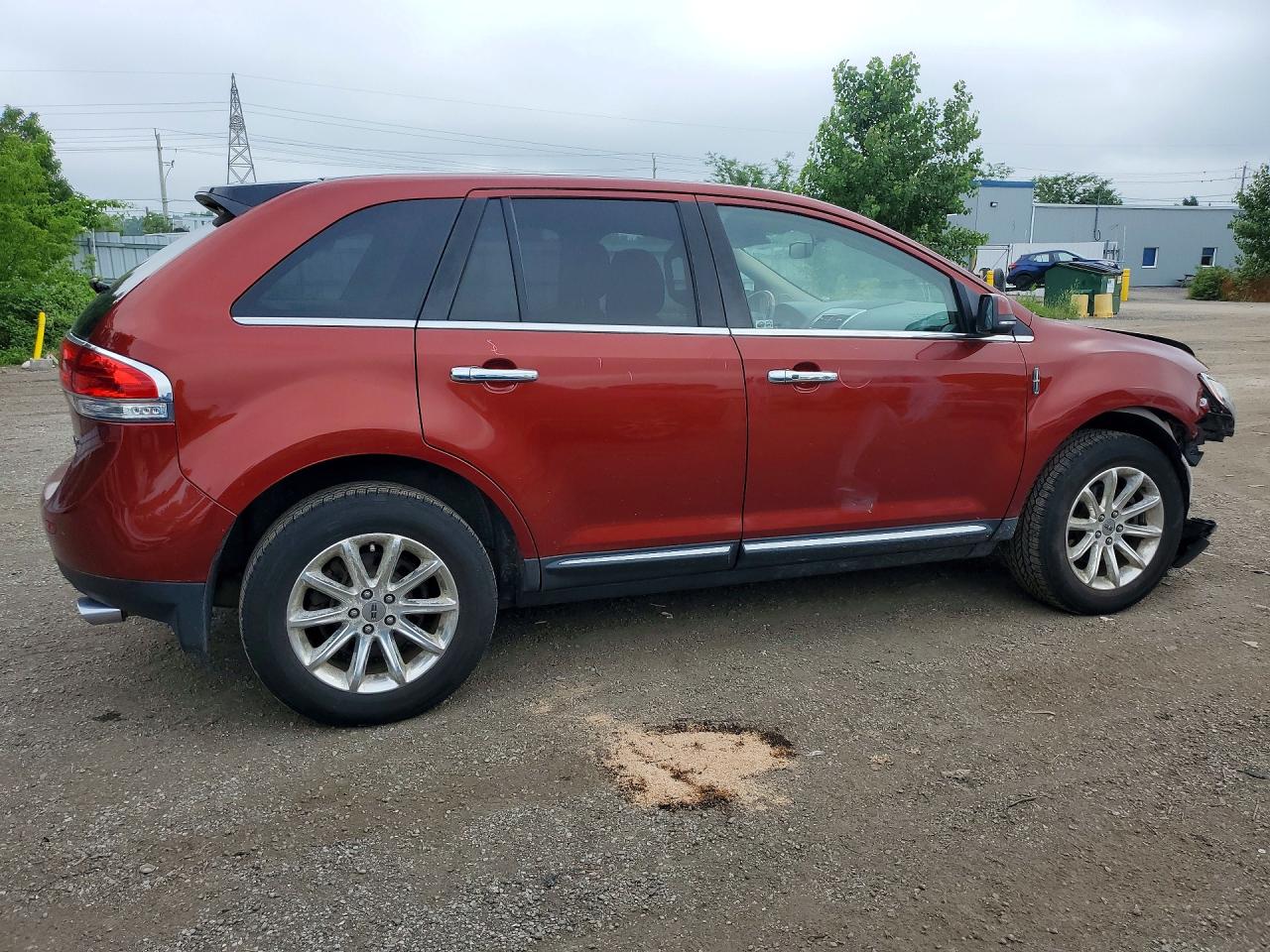 2015 Lincoln Mkx Red vin: 2LMDJ8JK1FBL24188