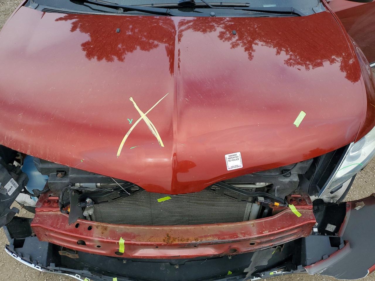 2015 Lincoln Mkx Red vin: 2LMDJ8JK1FBL24188