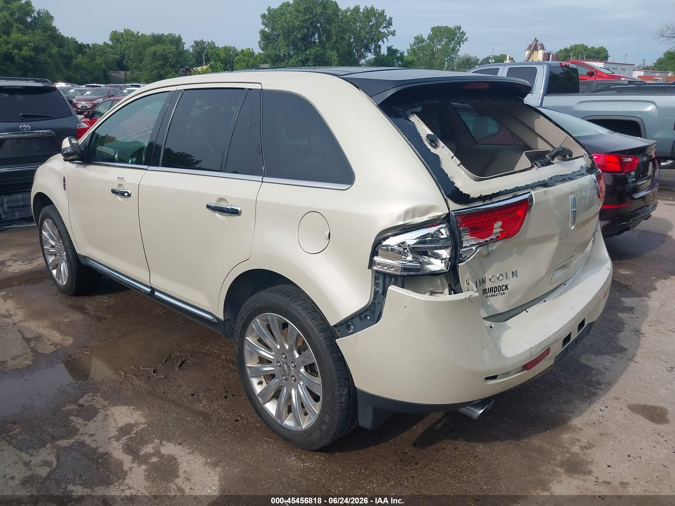 2015 Lincoln Mkx   Beige vin: 2LMDJ8JK1FBL31819