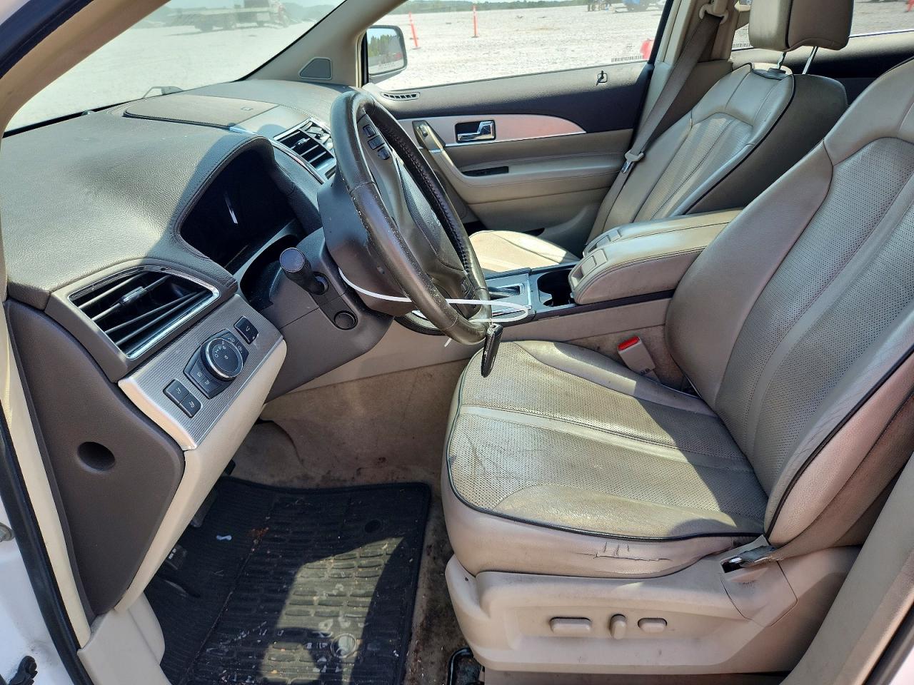 2011 Lincoln Mkx White vin: 2LMDJ8JK2BBJ00373