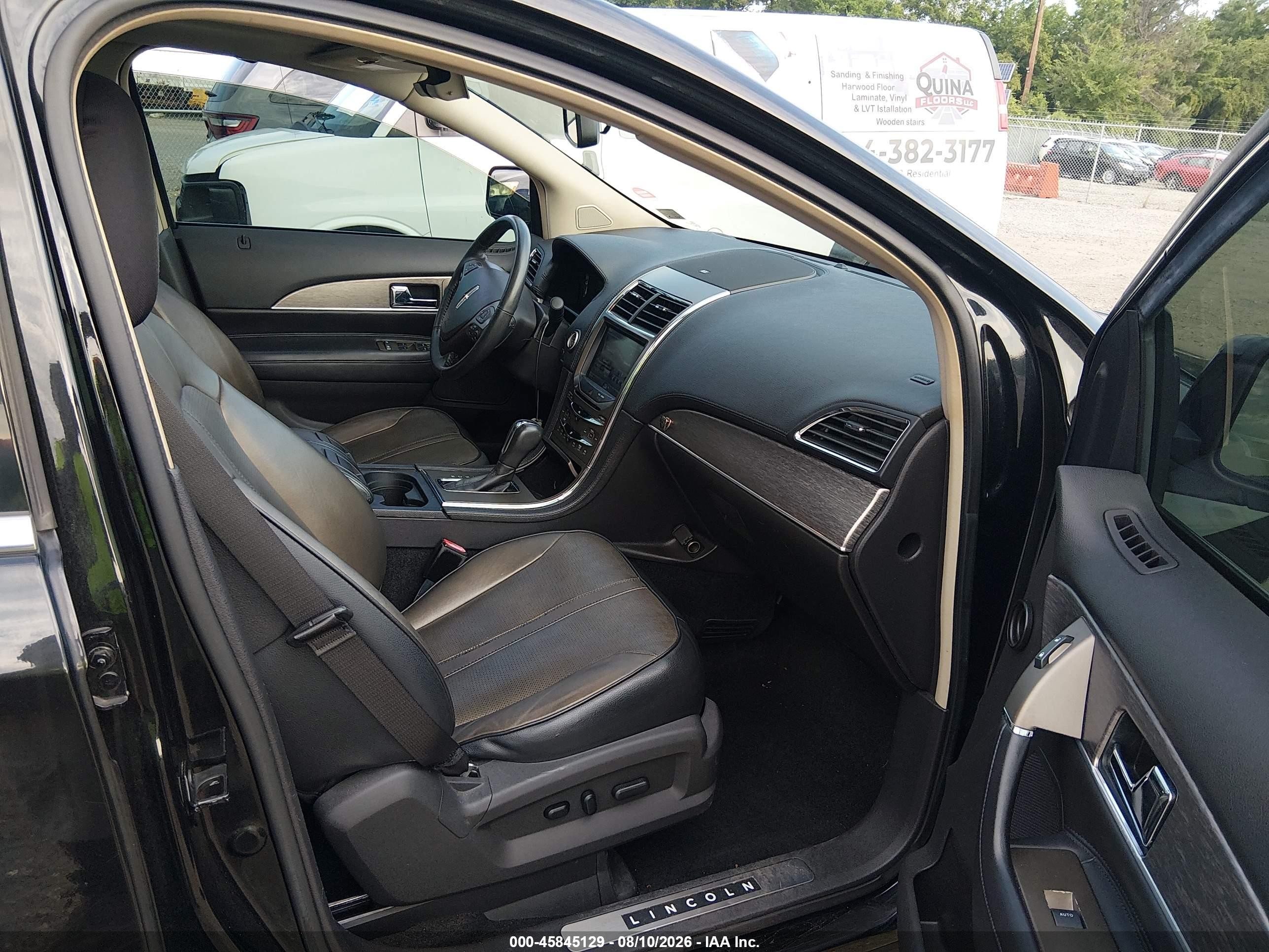 2011 Lincoln Mkx   Black vin: 2LMDJ8JK2BBJ11650