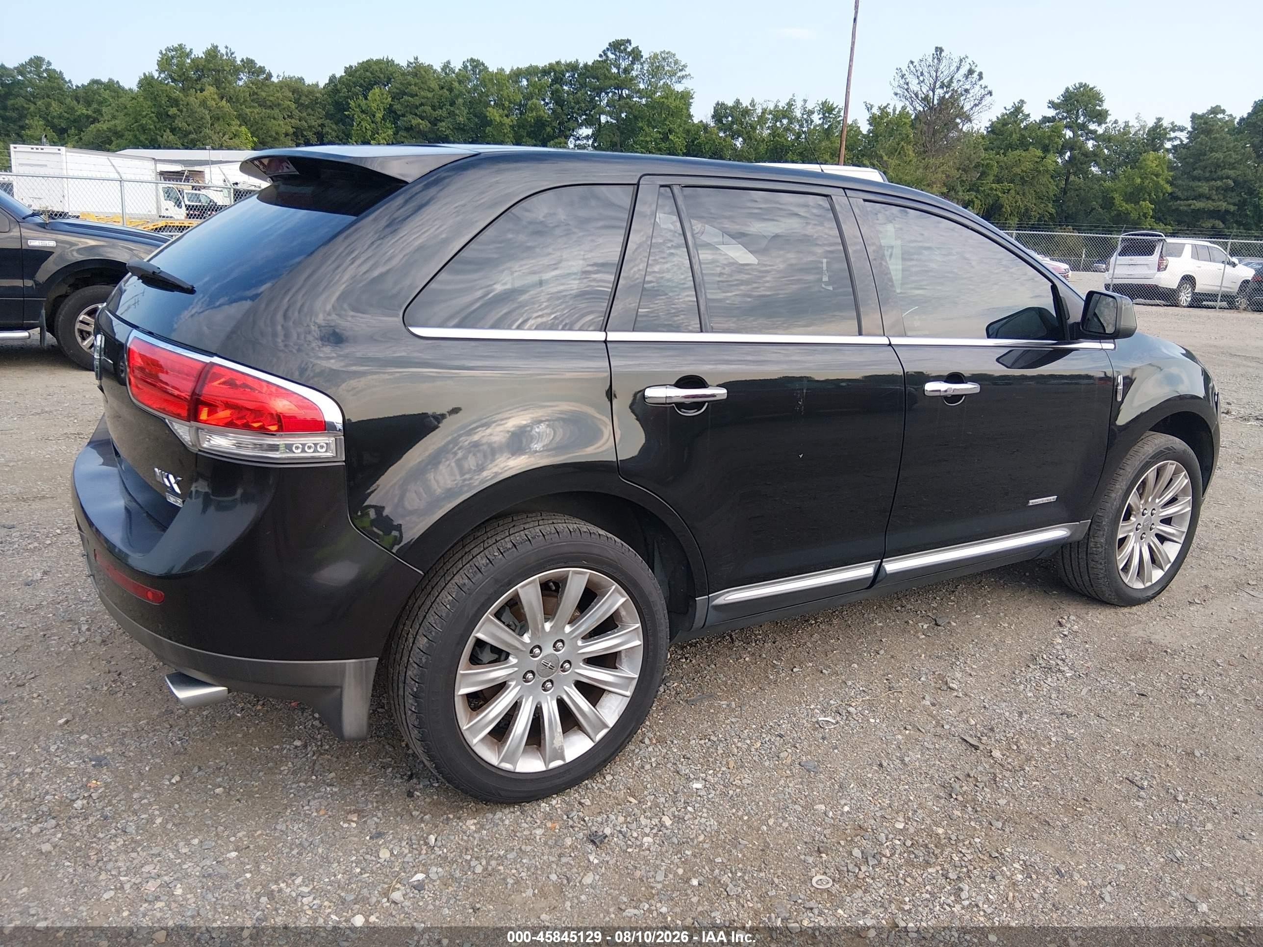 2011 Lincoln Mkx   Black vin: 2LMDJ8JK2BBJ11650