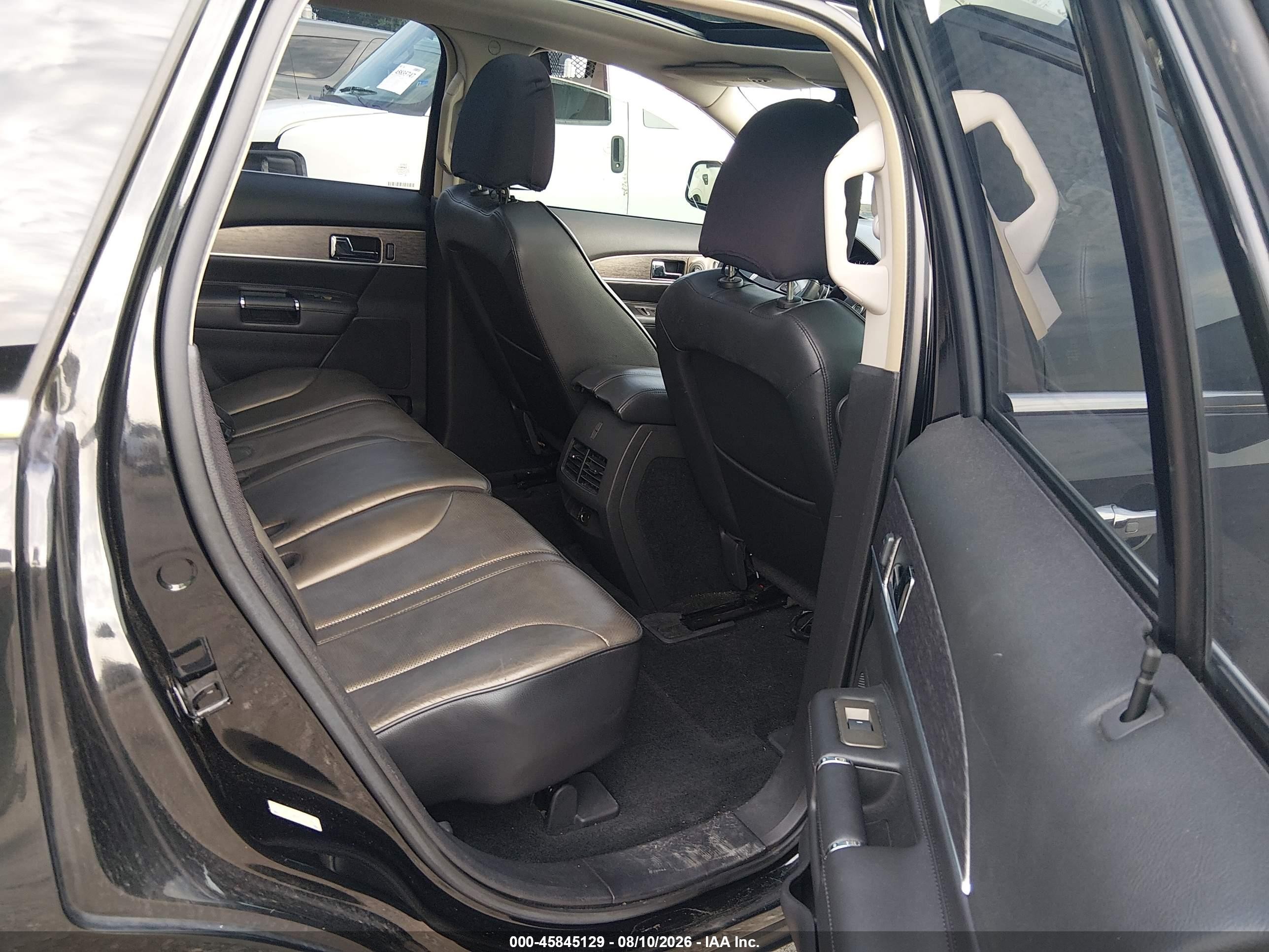2011 Lincoln Mkx   Black vin: 2LMDJ8JK2BBJ11650