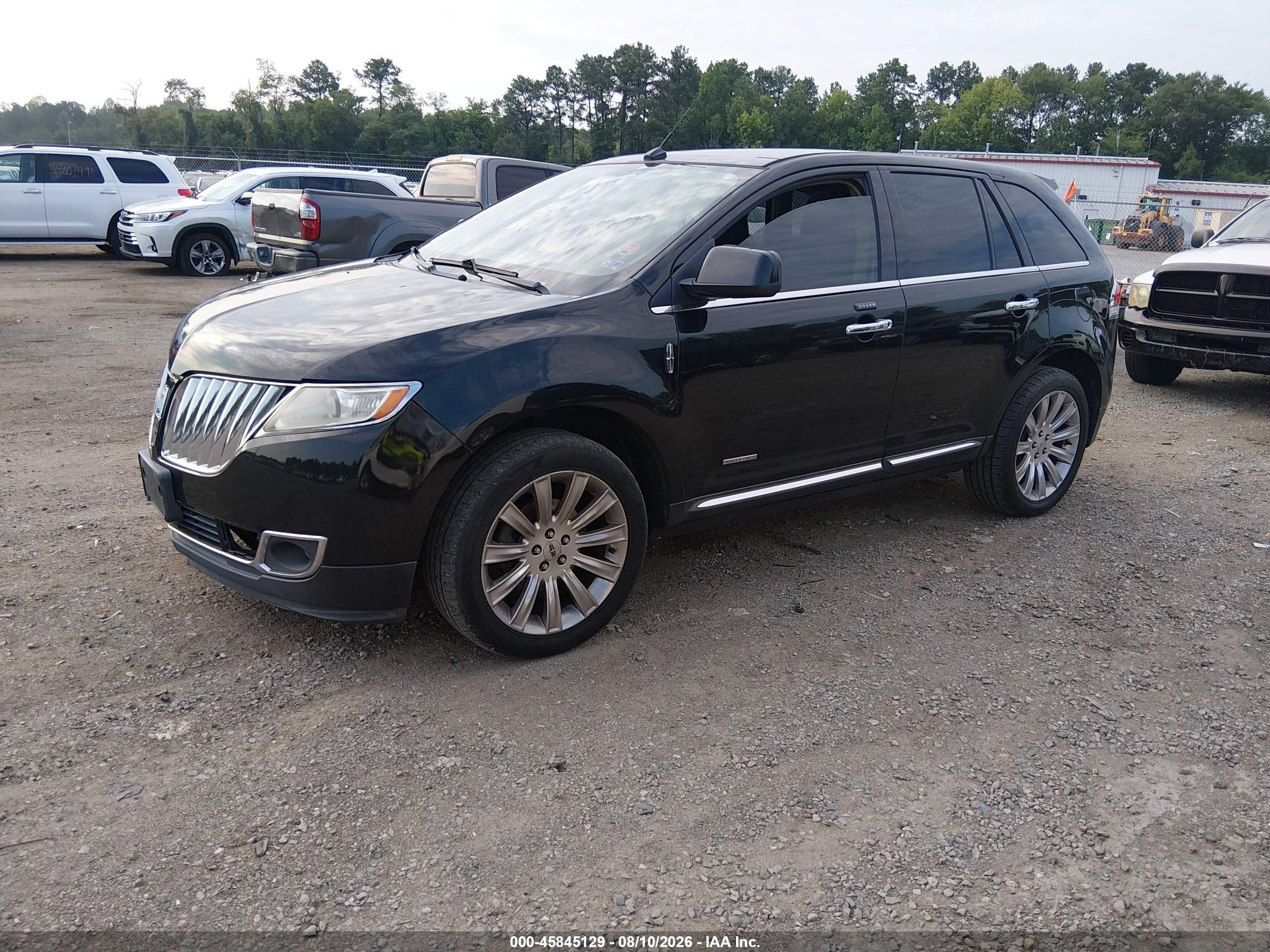 2011 Lincoln Mkx   Black vin: 2LMDJ8JK2BBJ11650