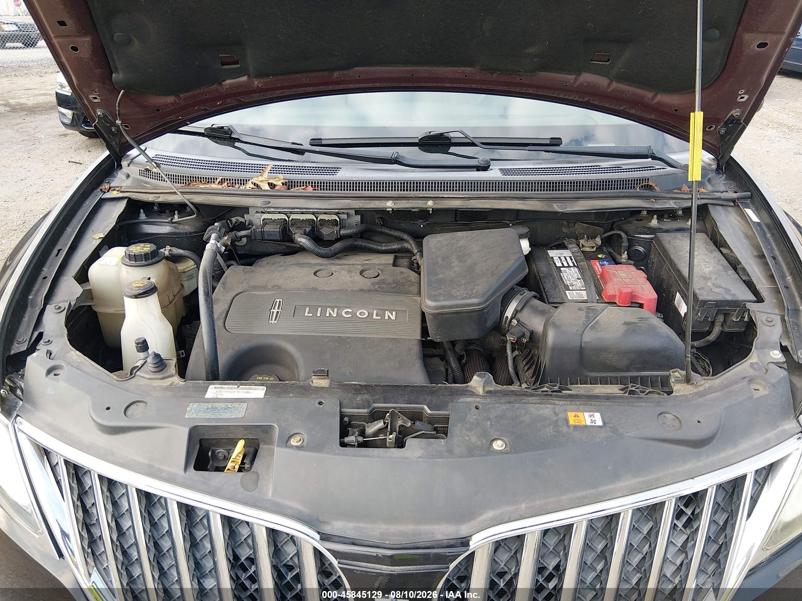 2011 Lincoln Mkx   Black vin: 2LMDJ8JK2BBJ11650