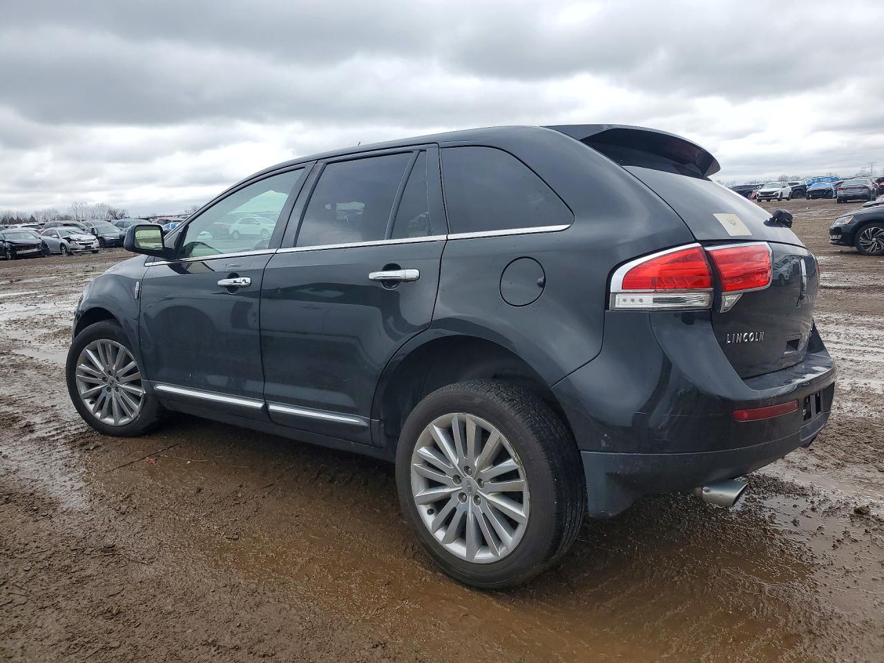 2011 Lincoln Mkx Black vin: 2LMDJ8JK2BBJ15763