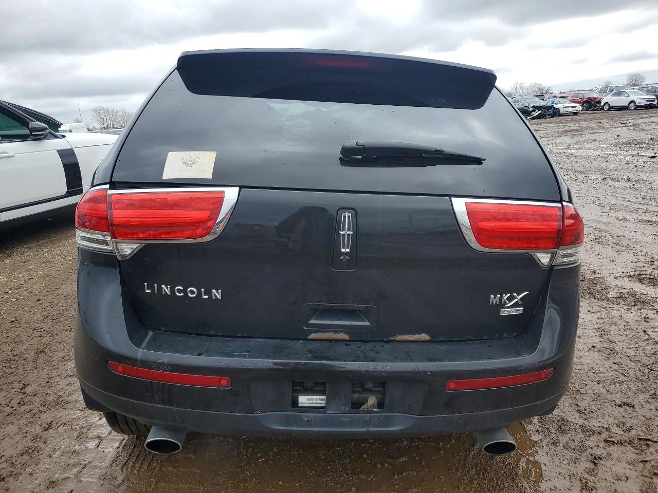 2011 Lincoln Mkx Black vin: 2LMDJ8JK2BBJ15763