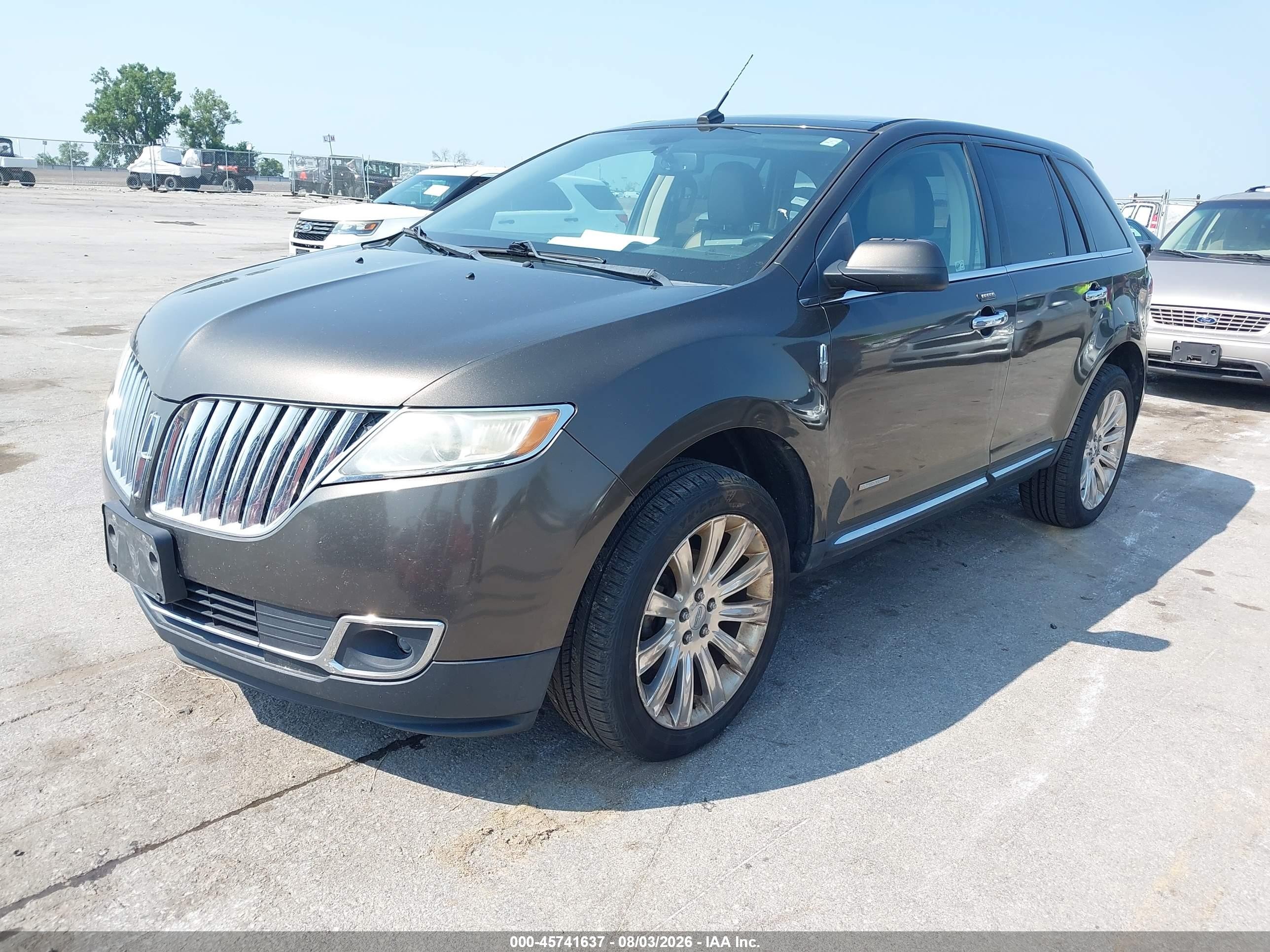 2011 Lincoln Mkx   Brown vin: 2LMDJ8JK2BBJ18095