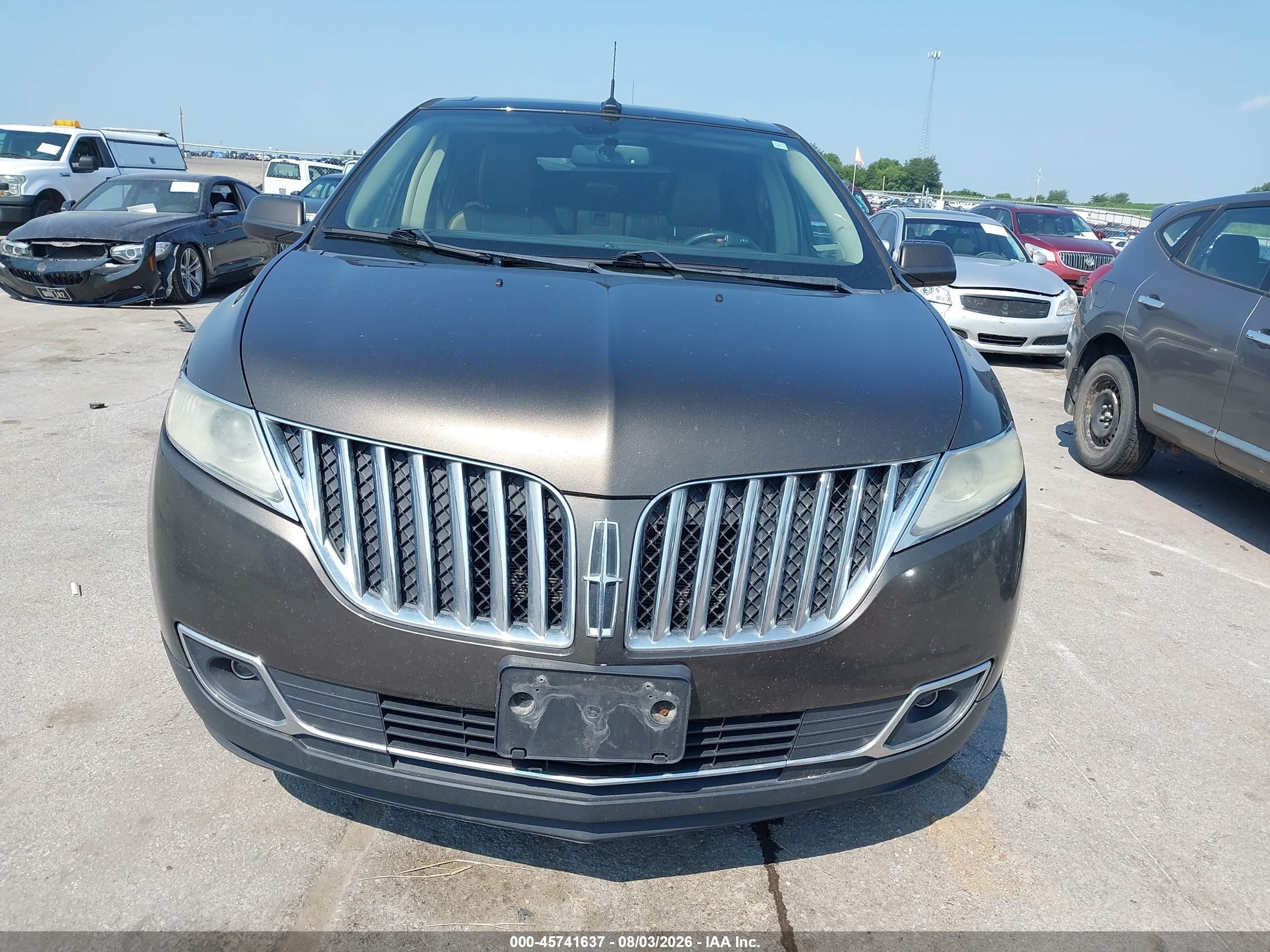 2011 Lincoln Mkx   Brown vin: 2LMDJ8JK2BBJ18095