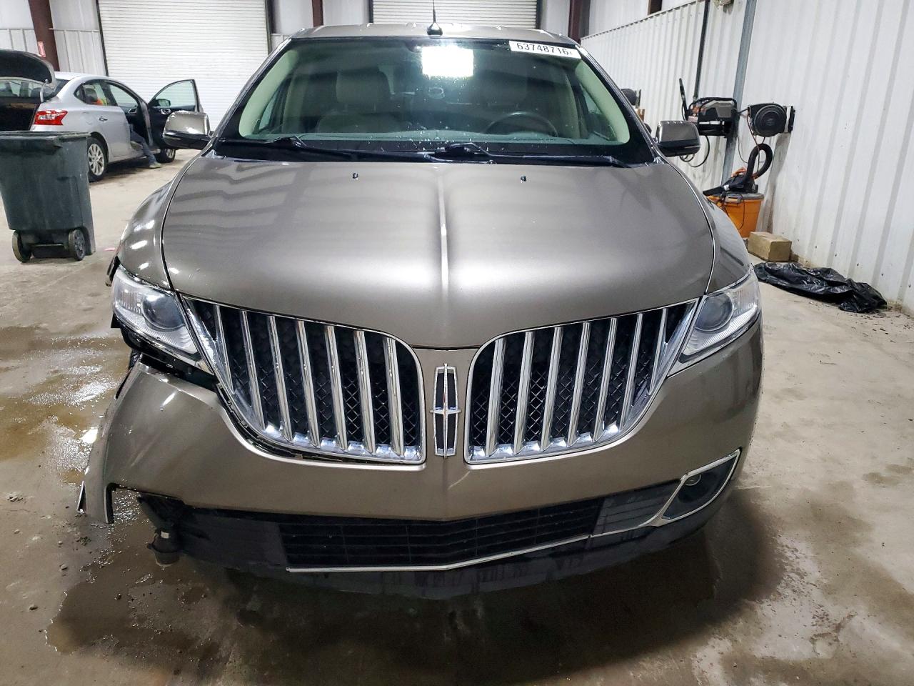 2012 Lincoln Mkx Silver vin: 2LMDJ8JK2CBL08206