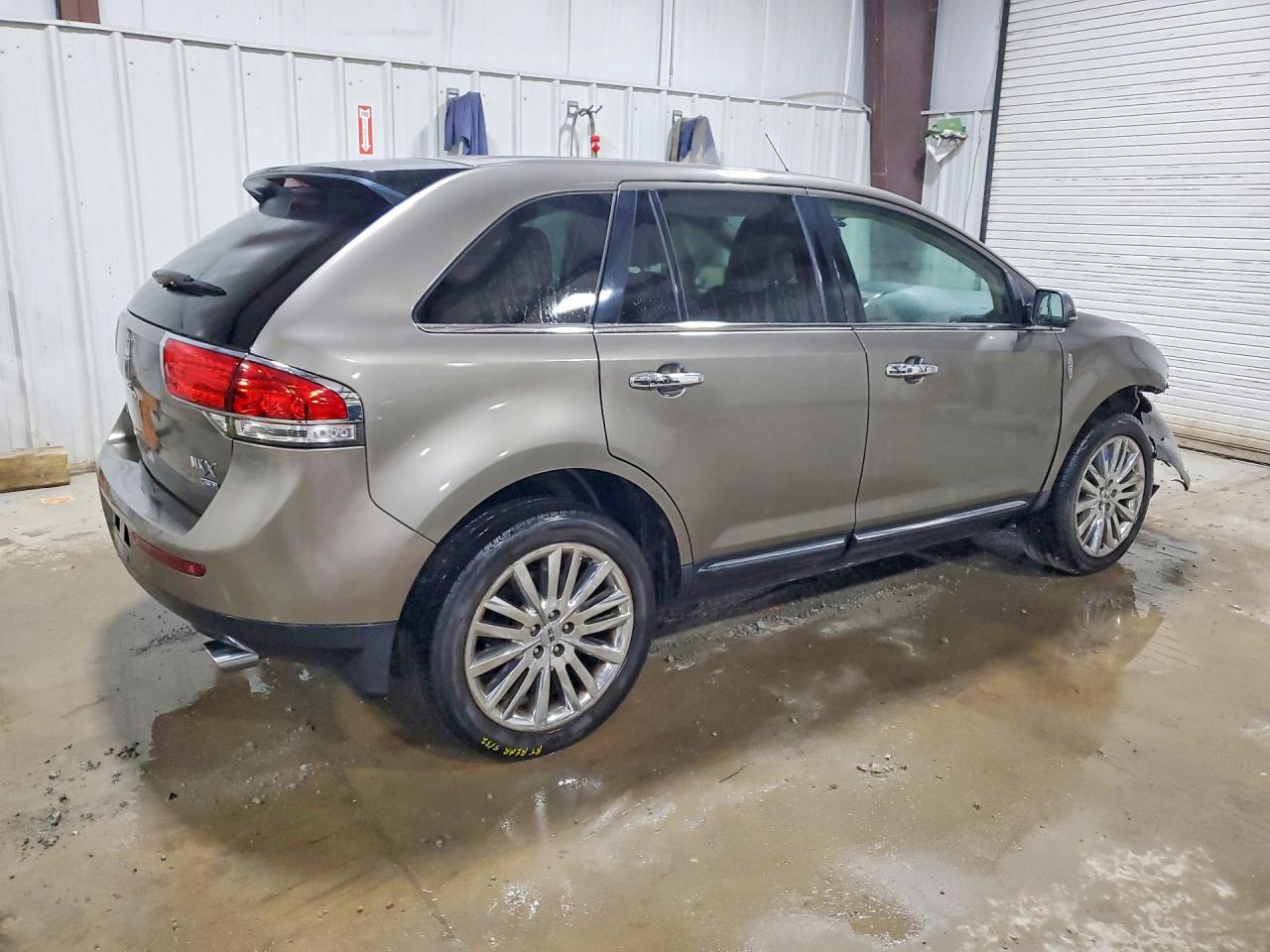 2012 Lincoln Mkx Silver vin: 2LMDJ8JK2CBL08206